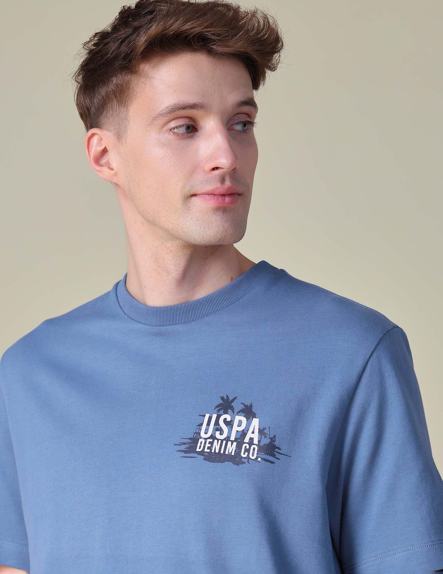 Graphic Brand Printed Relaxed Fit T-Shirt - Image 7