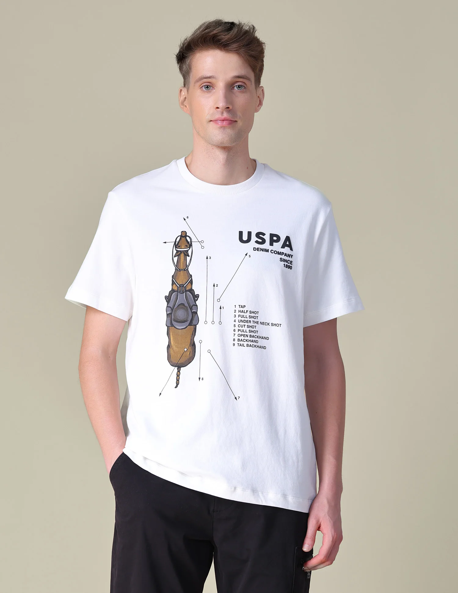 Graphic Brand Printed Relaxed Fit T-Shirt - Image 6