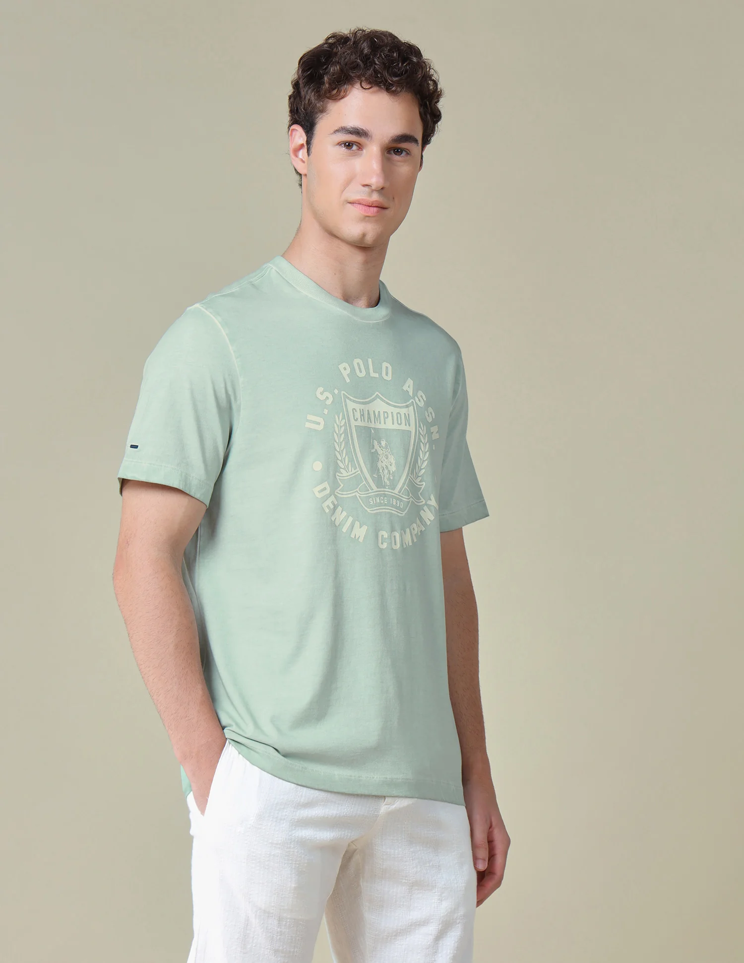 Graphic Brand Printed Relaxed Fit T-Shirt - Image 4
