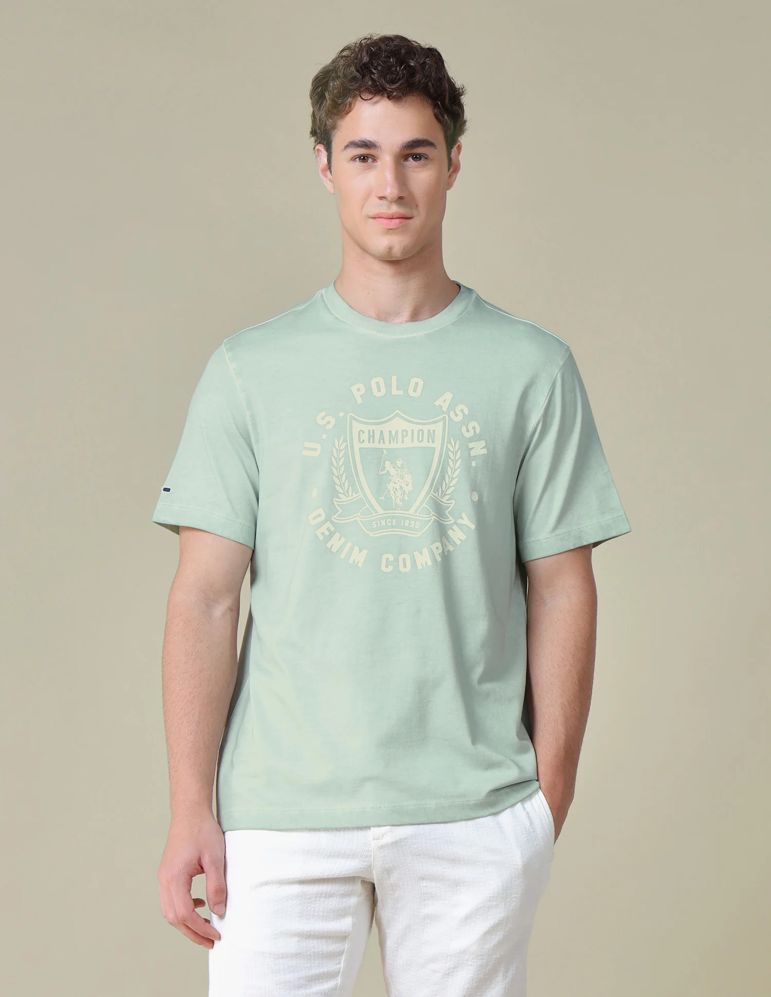 Graphic Brand Printed Relaxed Fit T-Shirt - Image 6