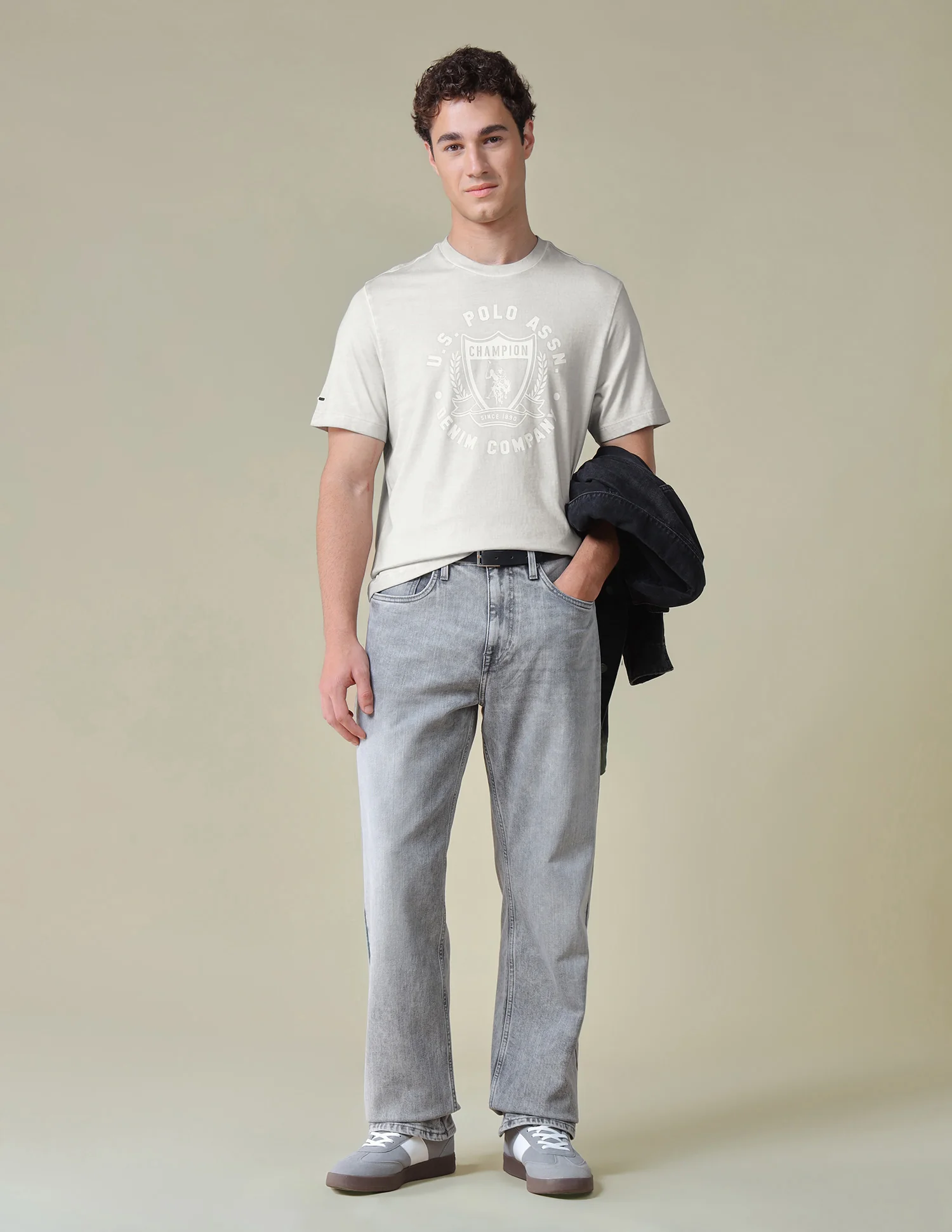 Graphic Brand Printed Relaxed Fit T-Shirt - Image 3