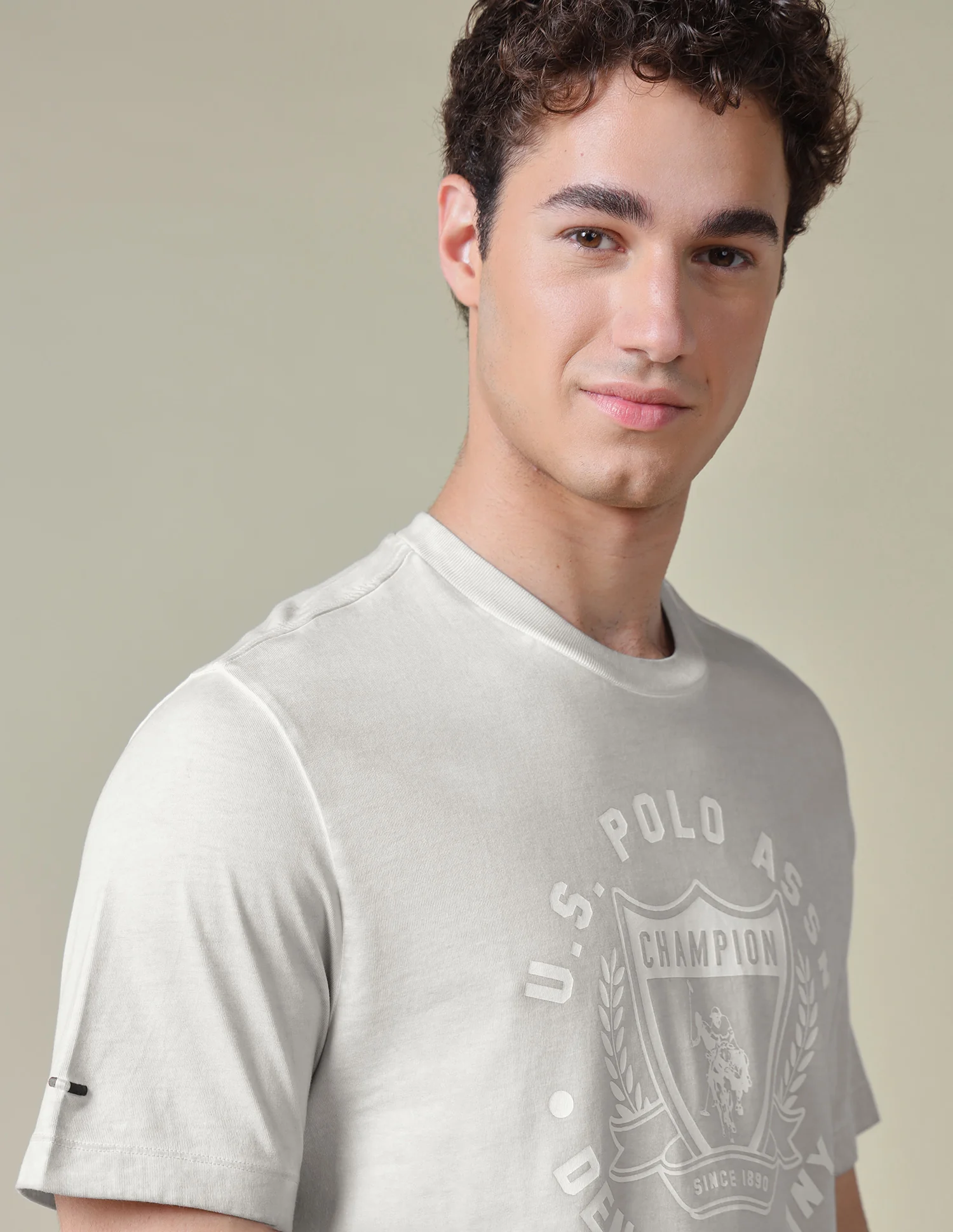 Graphic Brand Printed Relaxed Fit T-Shirt - Image 7