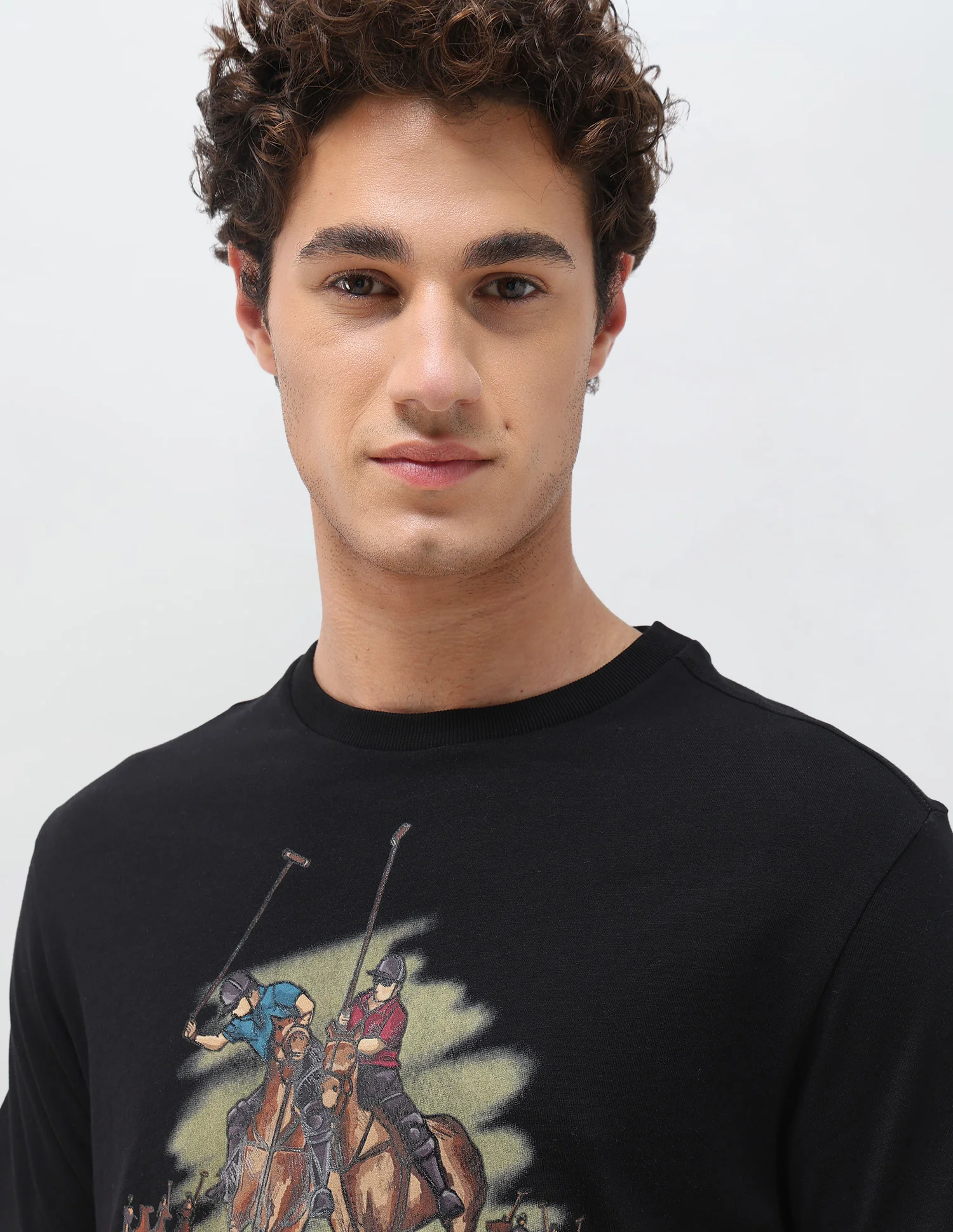 Graphic Brand Printed Slim Fit T-Shirt - Image 7