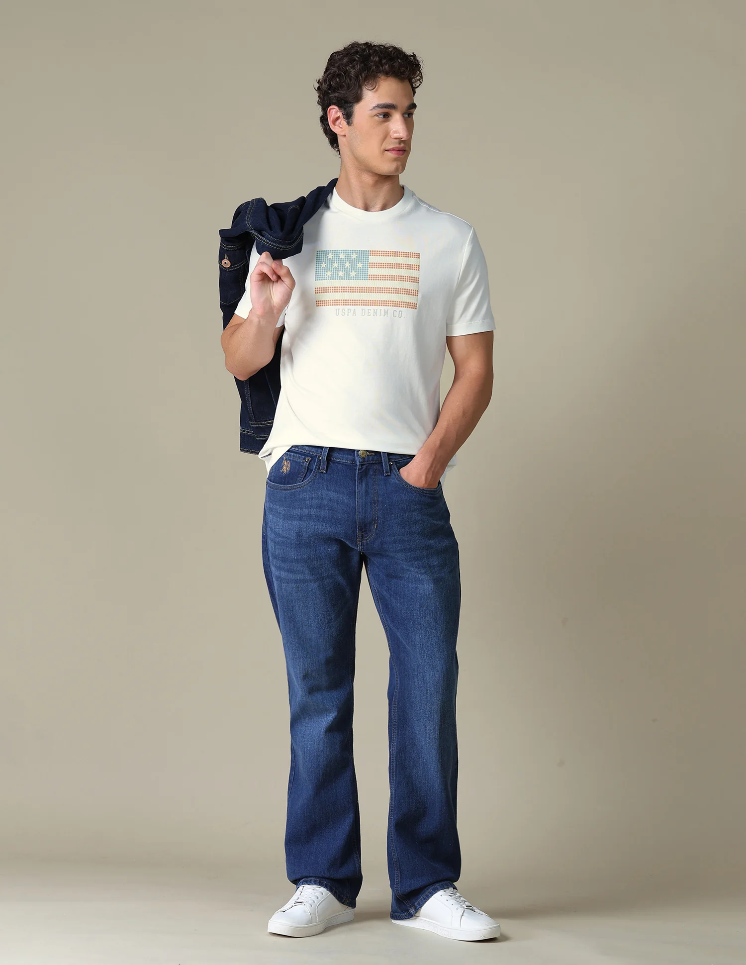 Graphic Brand Printed Slim Fit T-Shirt - Image 3
