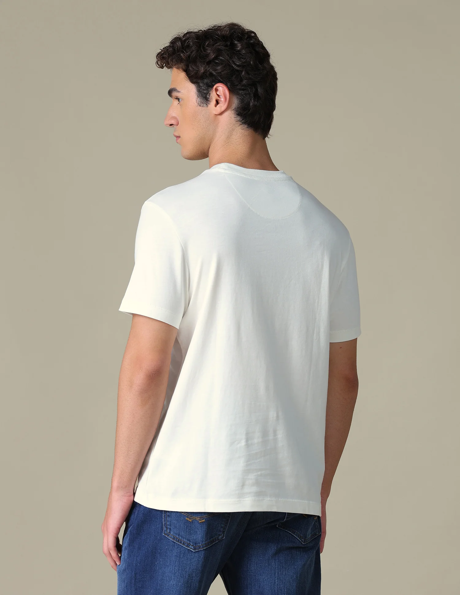 Graphic Brand Printed Slim Fit T-Shirt - Image 5