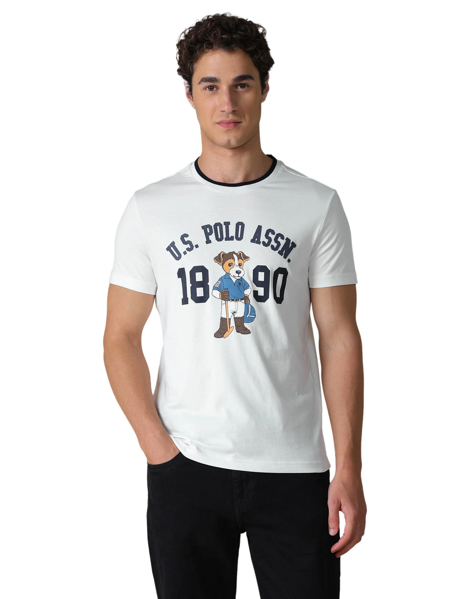 Graphic Brand Printed Slim Fit T-Shirt - Image 10