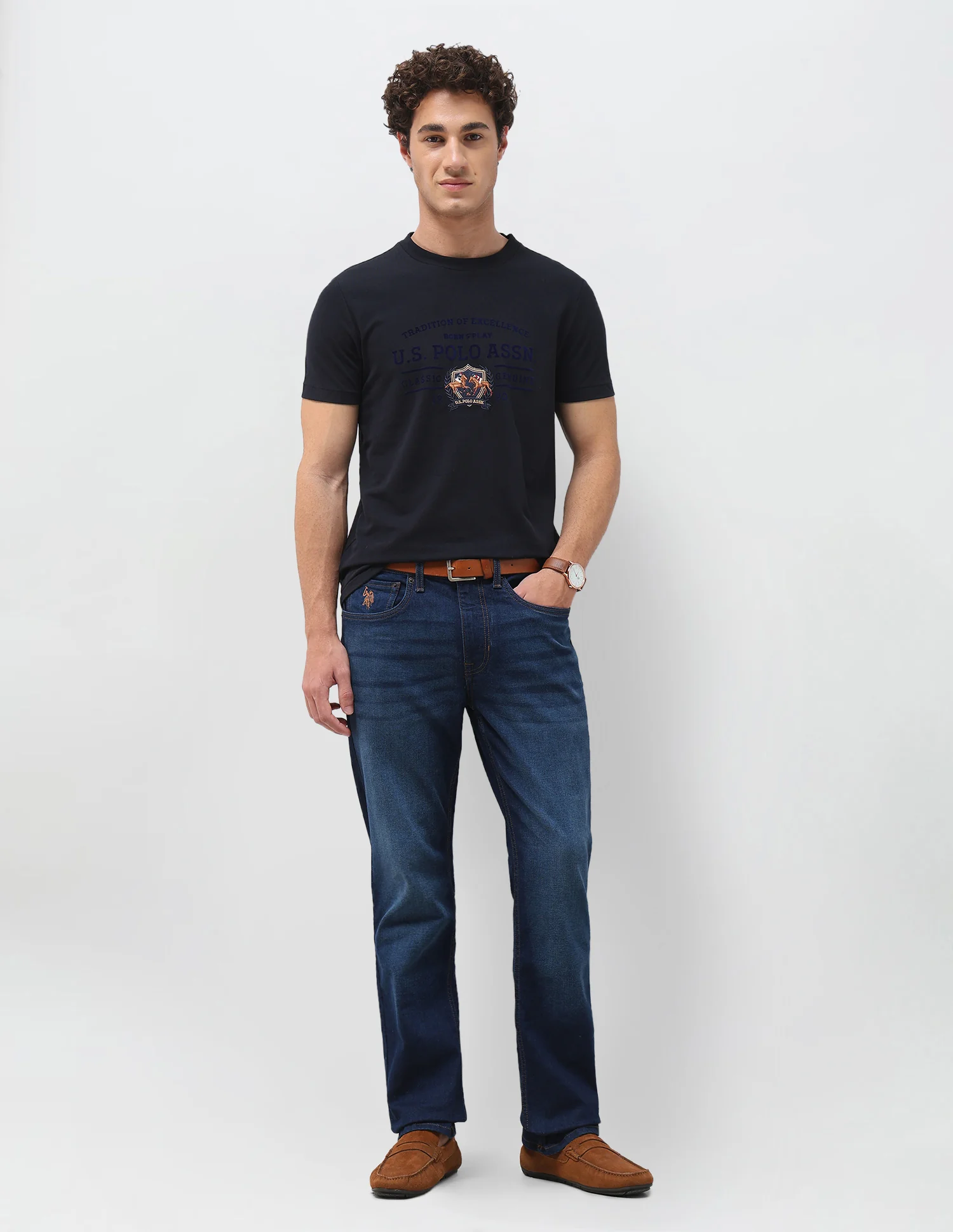 Graphic Brand Printed Slim Fit T-Shirt - Image 3