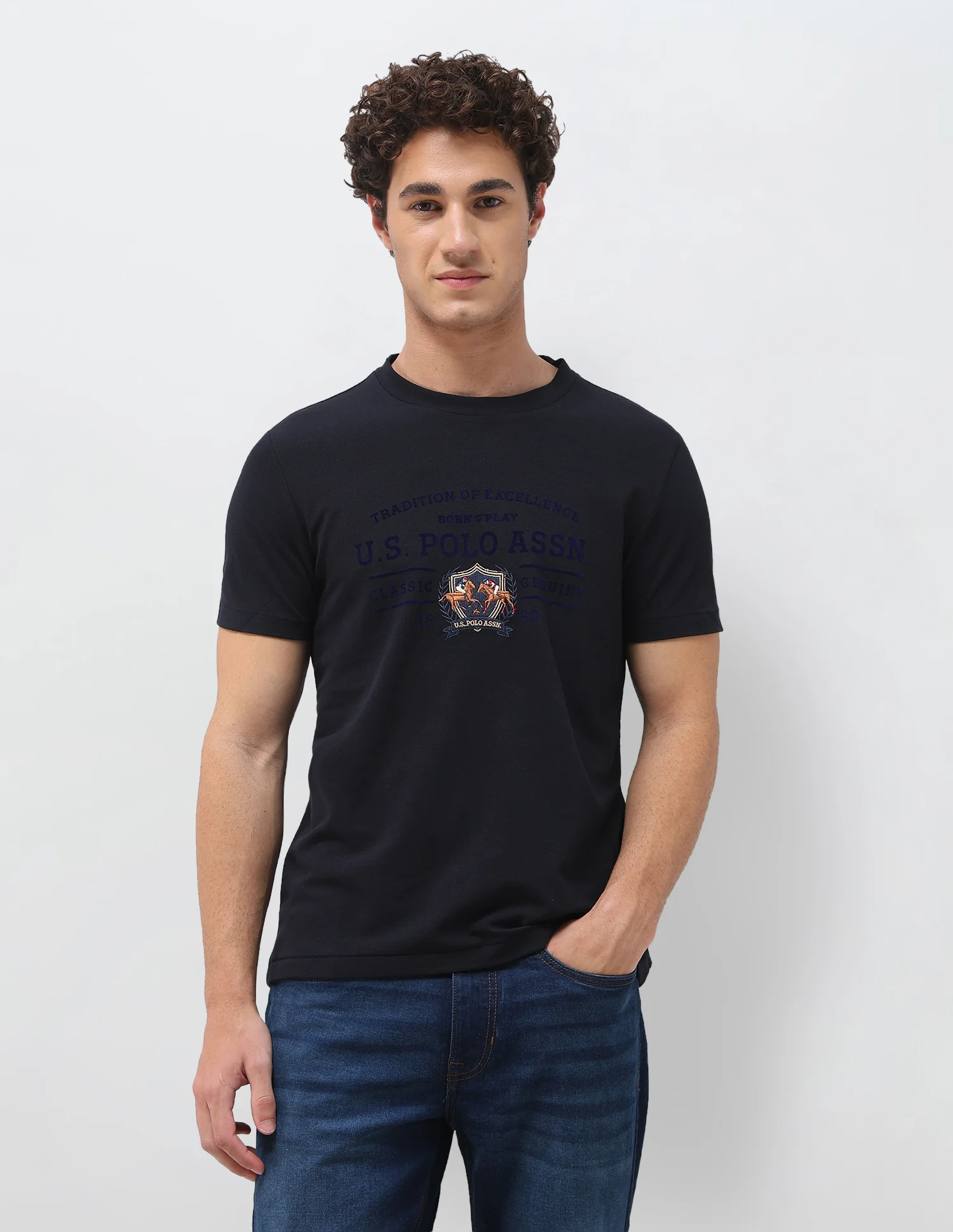 Graphic Brand Printed Slim Fit T-Shirt - Image 6