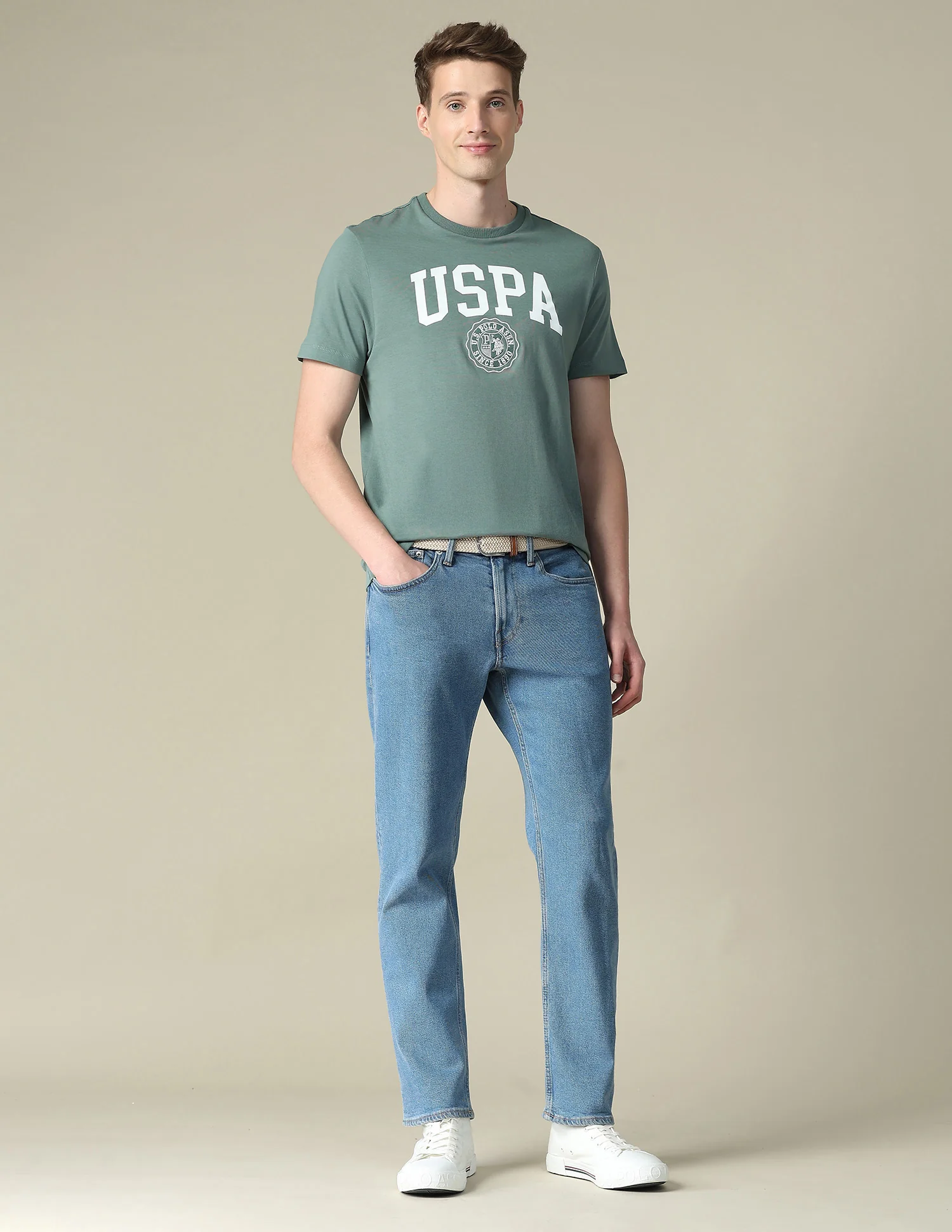Graphic Brand Printed Slim Fit T-Shirt - Image 3
