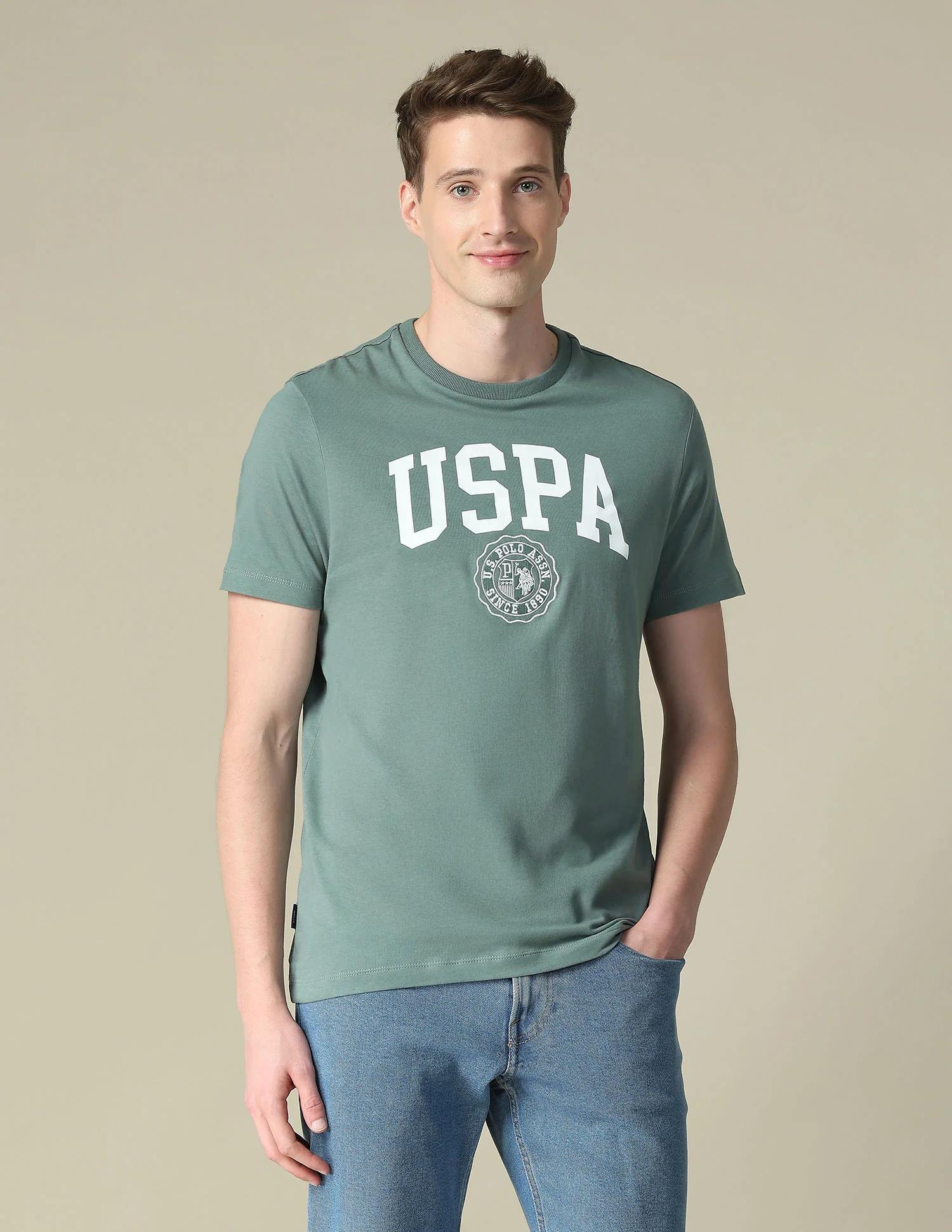Graphic Brand Printed Slim Fit T-Shirt - Image 6