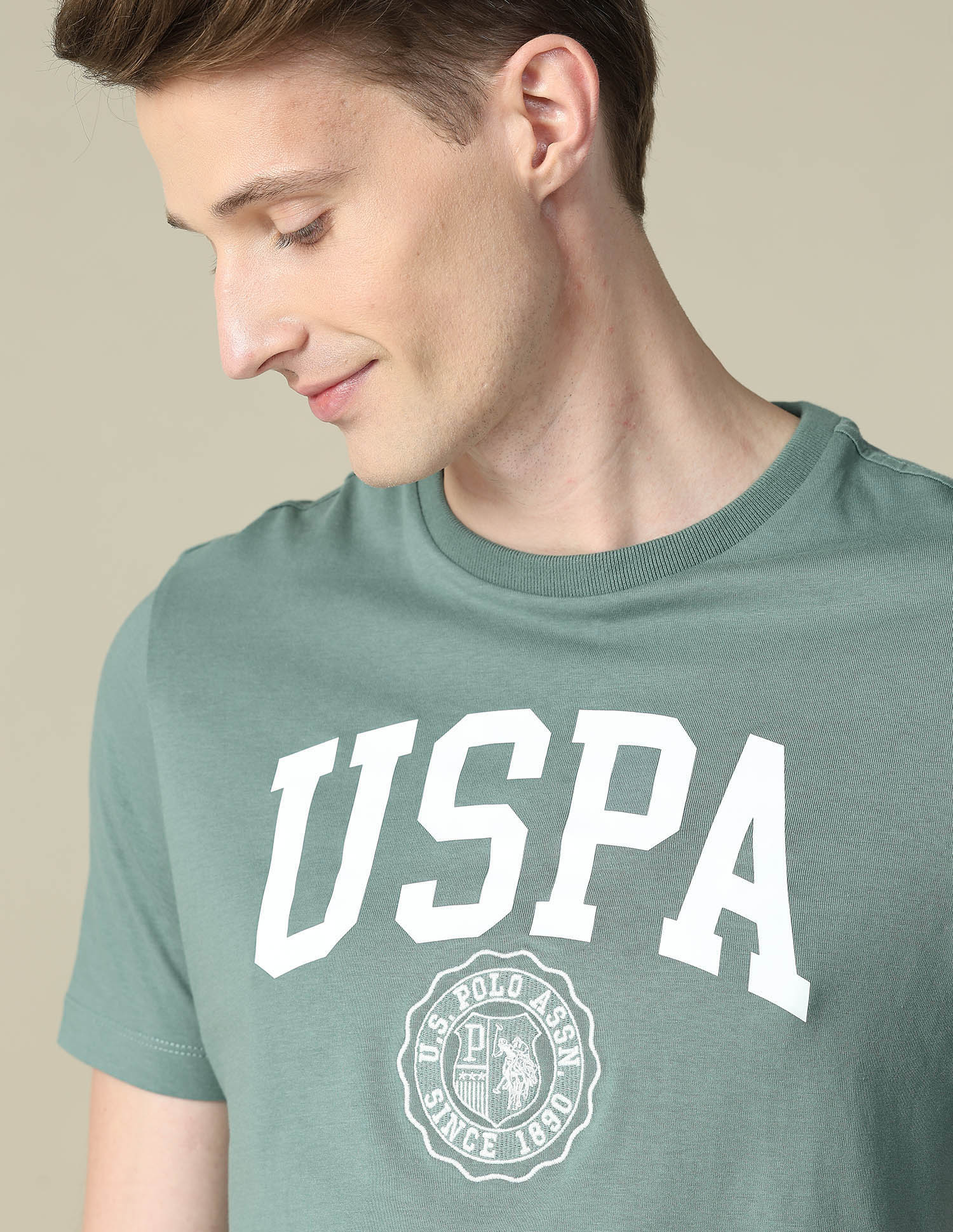 Graphic Brand Printed Slim Fit T-Shirt - Image 7