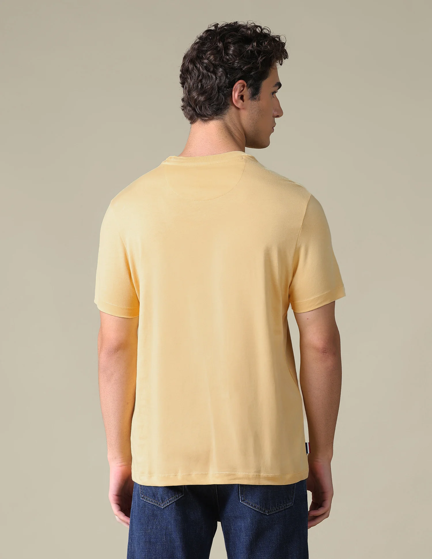 Graphic Brand Printed Slim Fit T-Shirt - Image 5