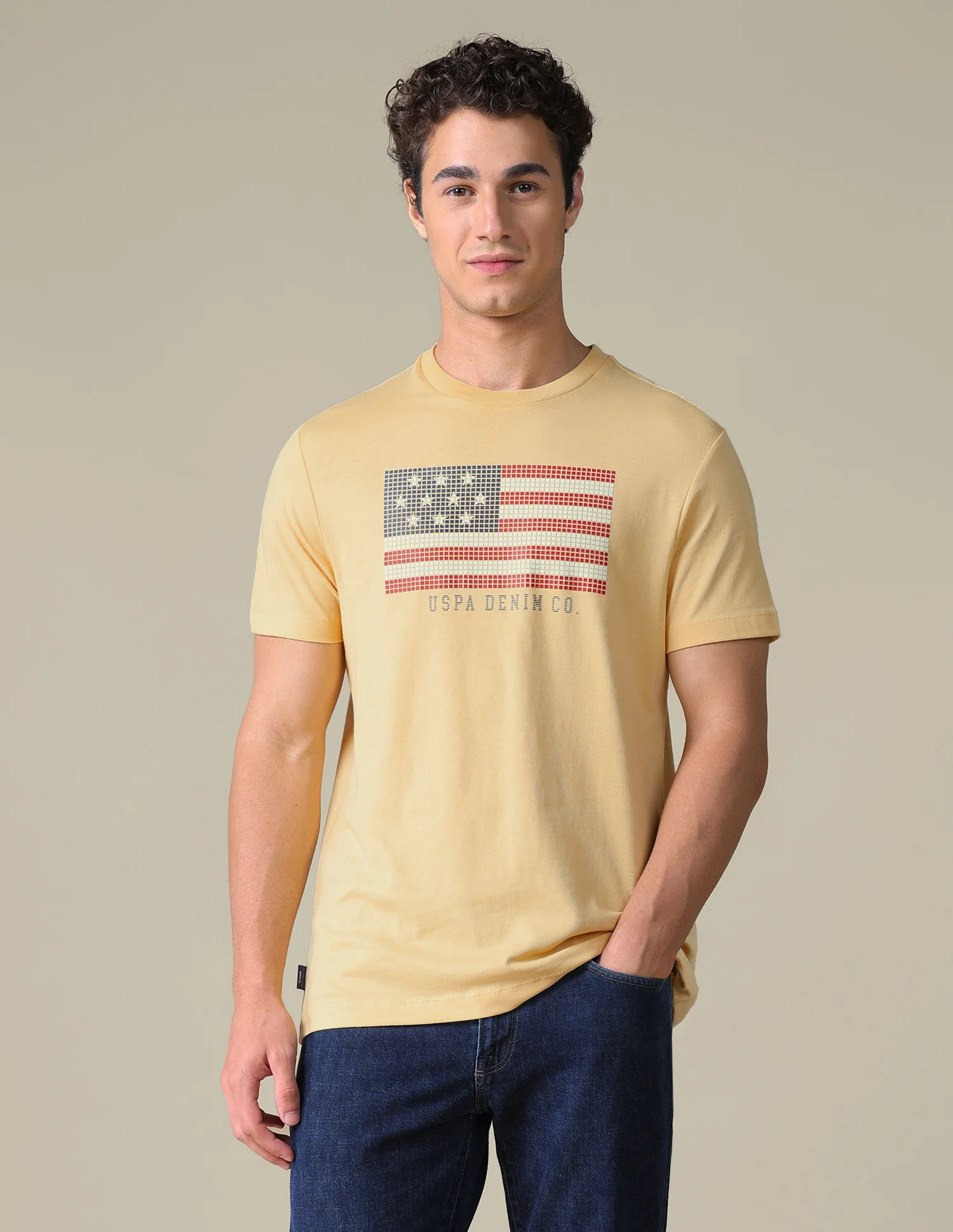 Graphic Brand Printed Slim Fit T-Shirt - Image 6