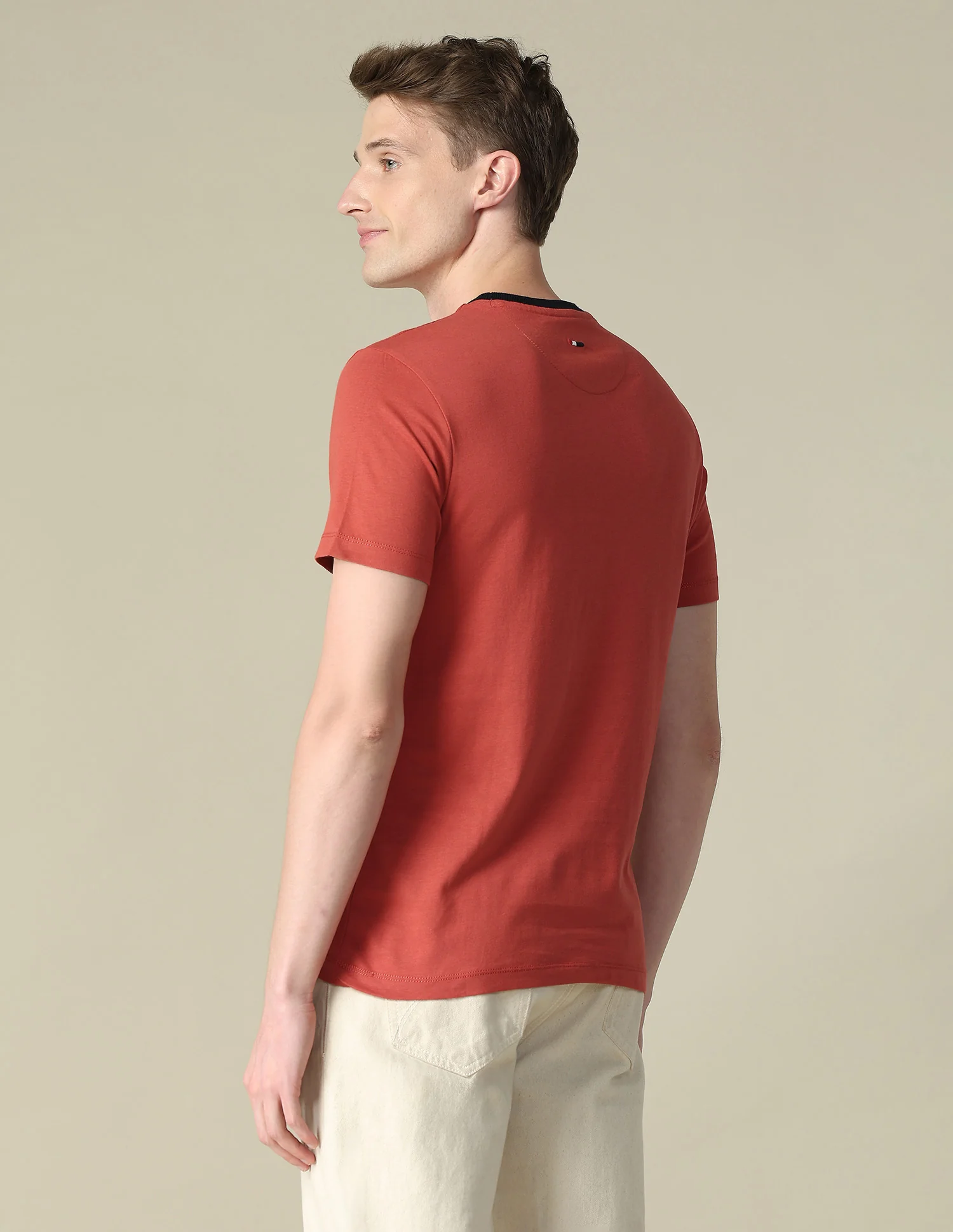 Graphic Brand Printed Slim Fit T-Shirt - Image 5