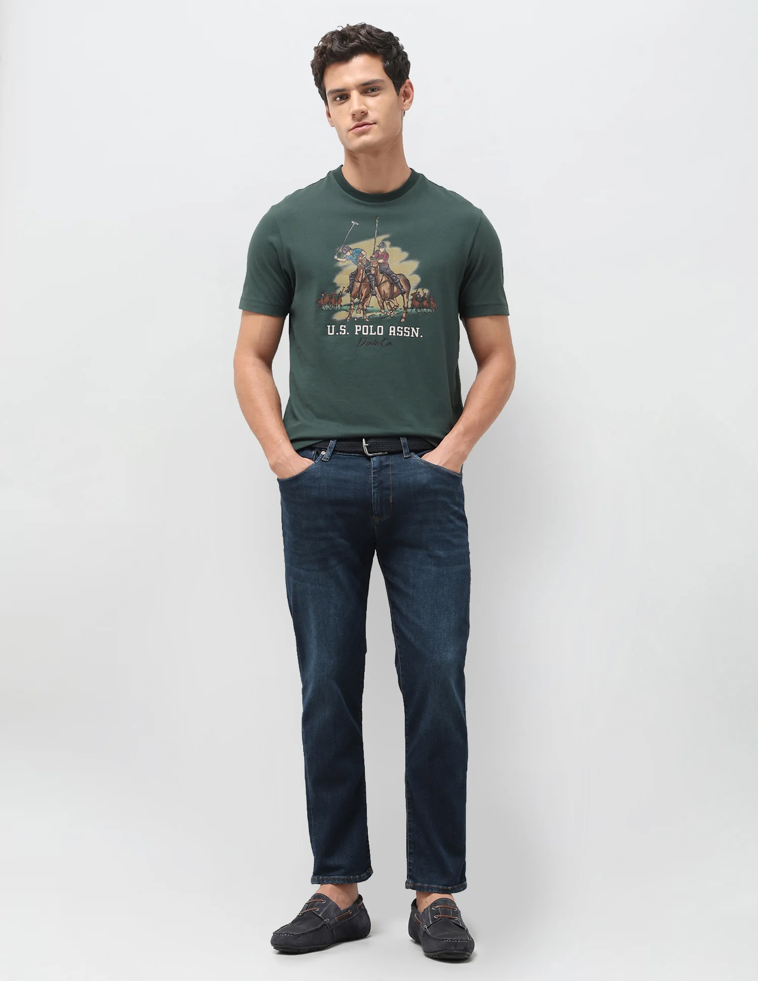 Graphic Brand Printed Slim Fit T-Shirt - Image 3