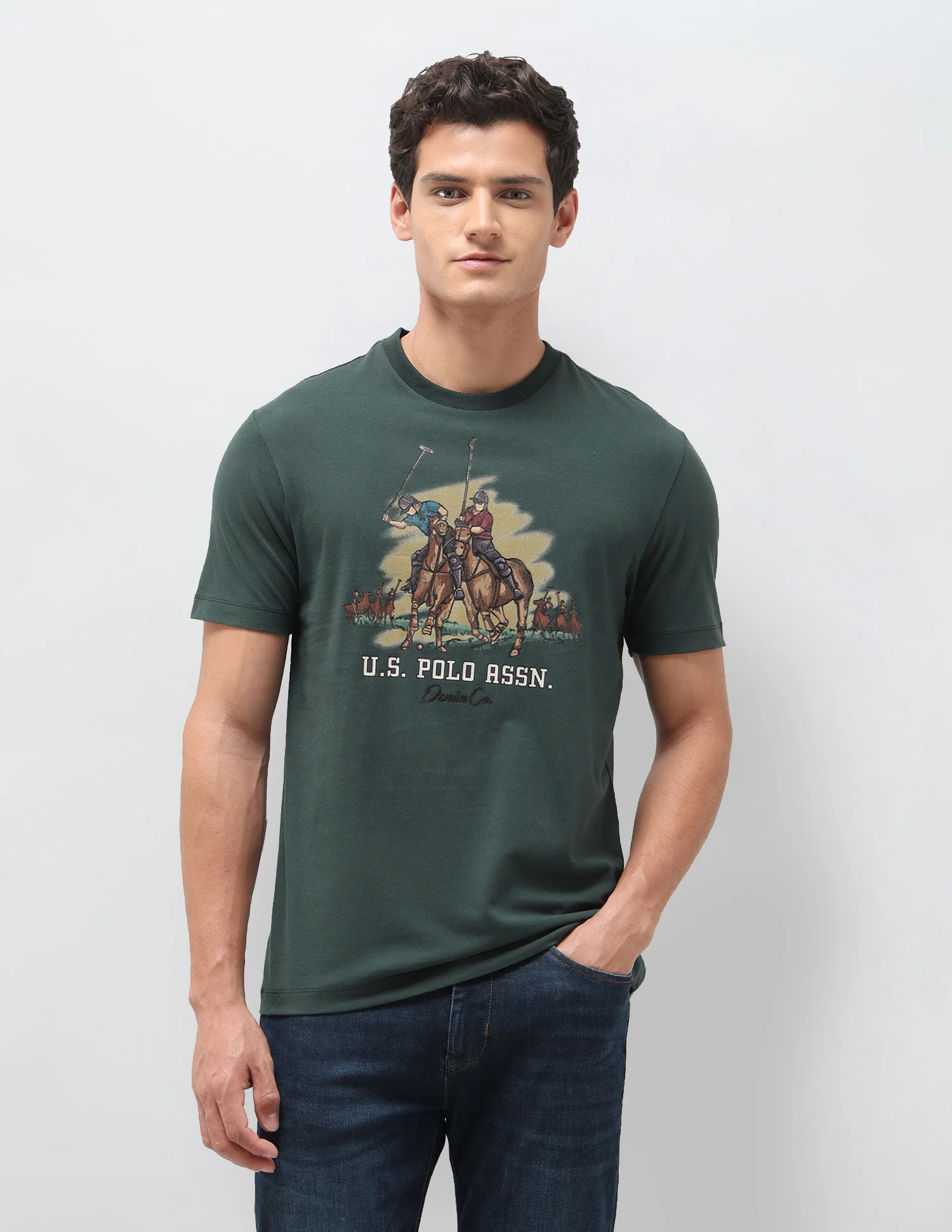 Graphic Brand Printed Slim Fit T-Shirt - Image 6