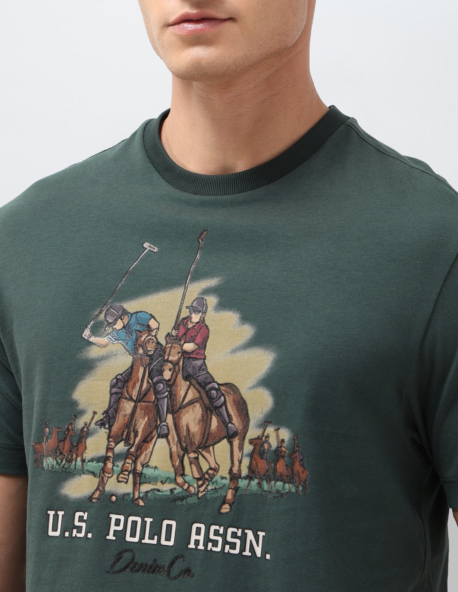 Graphic Brand Printed Slim Fit T-Shirt - Image 7
