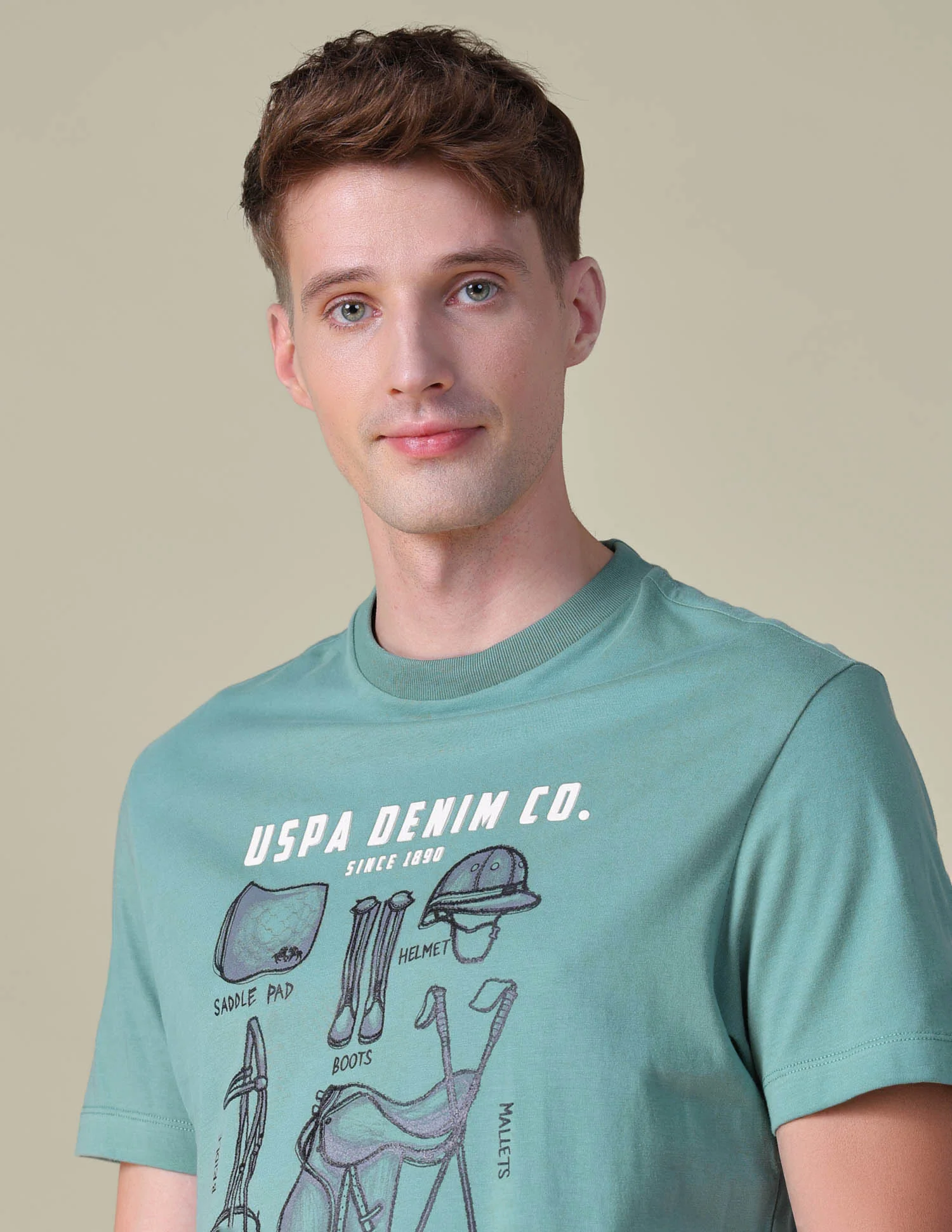 Graphic Brand Printed Slim Fit T-Shirt - Image 7