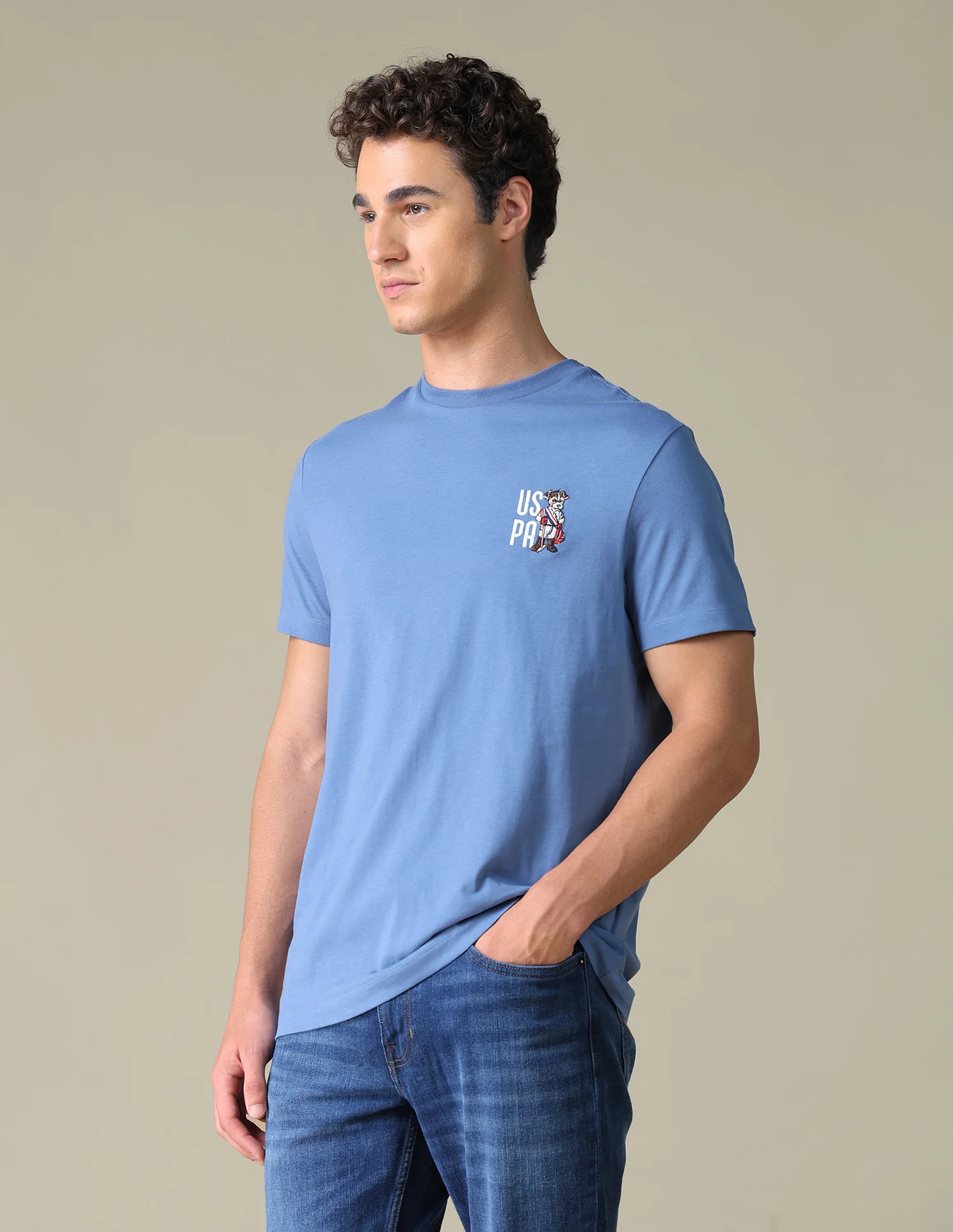 Graphic Brand Printed Slim Fit T-Shirt - Image 4