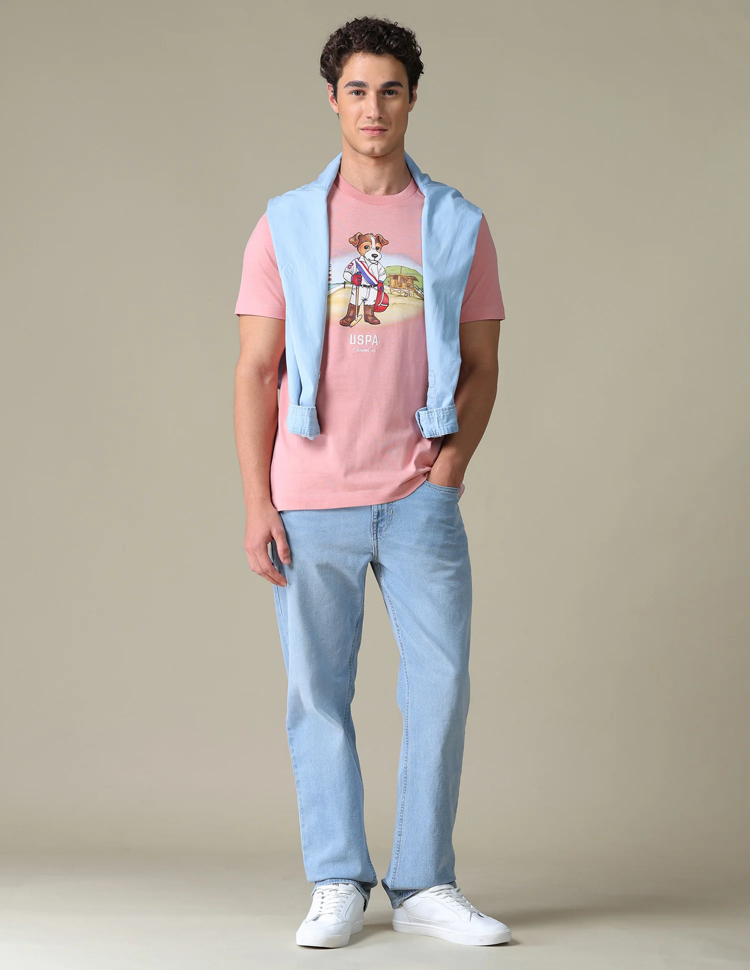 Graphic Brand Printed Slim Fit T-Shirt - Image 3