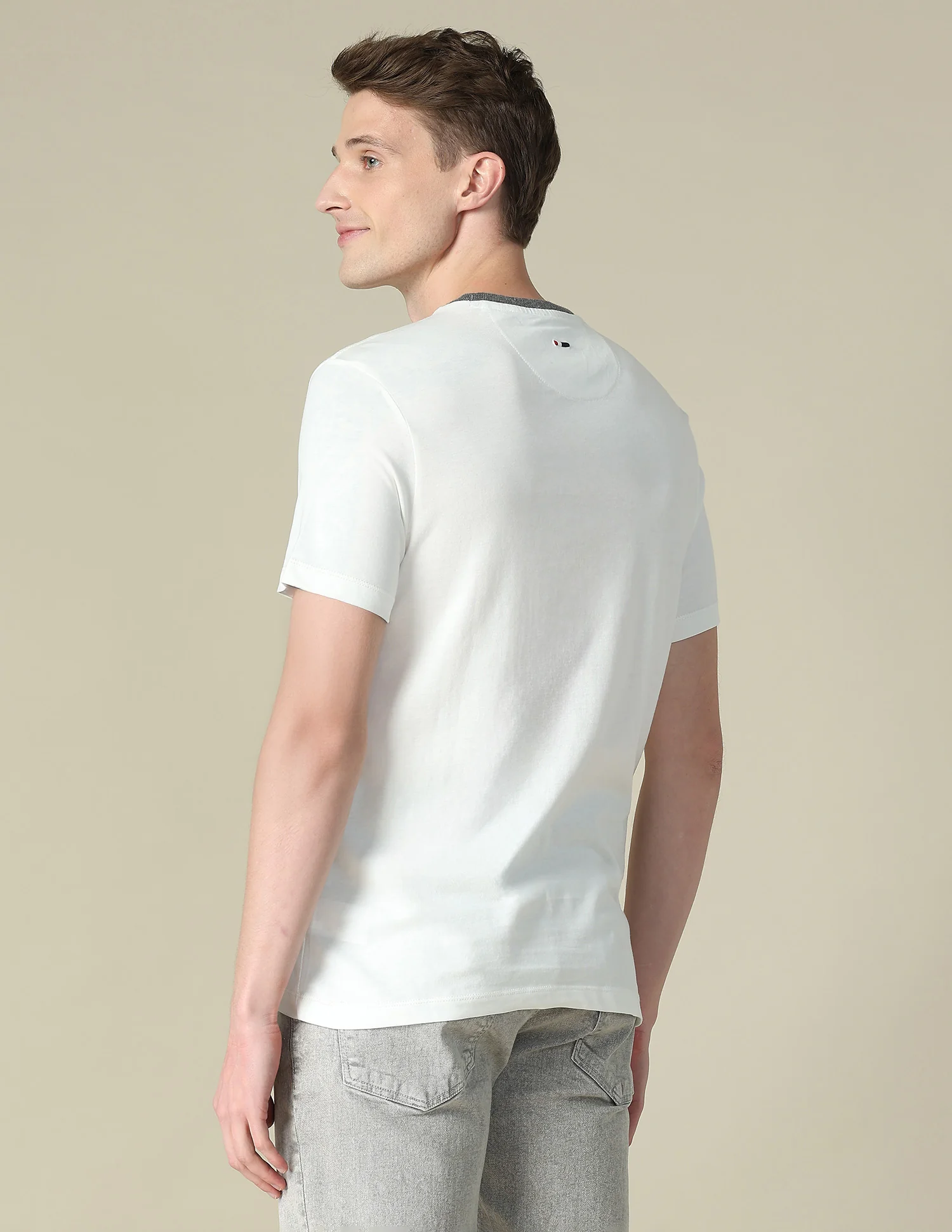 Graphic Brand Printed Slim Fit T-Shirt - Image 5