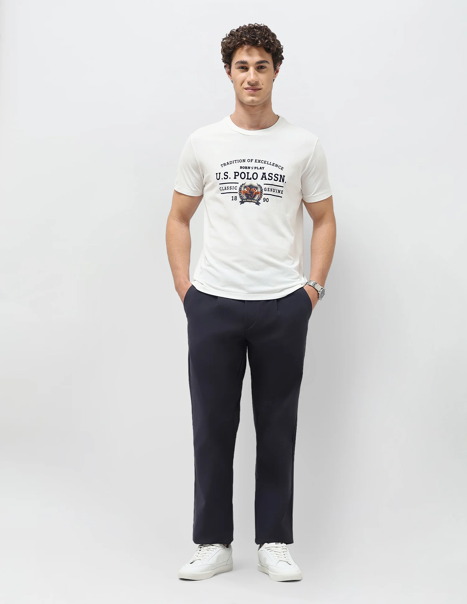 Graphic Brand Printed Slim Fit T-Shirt - Image 3