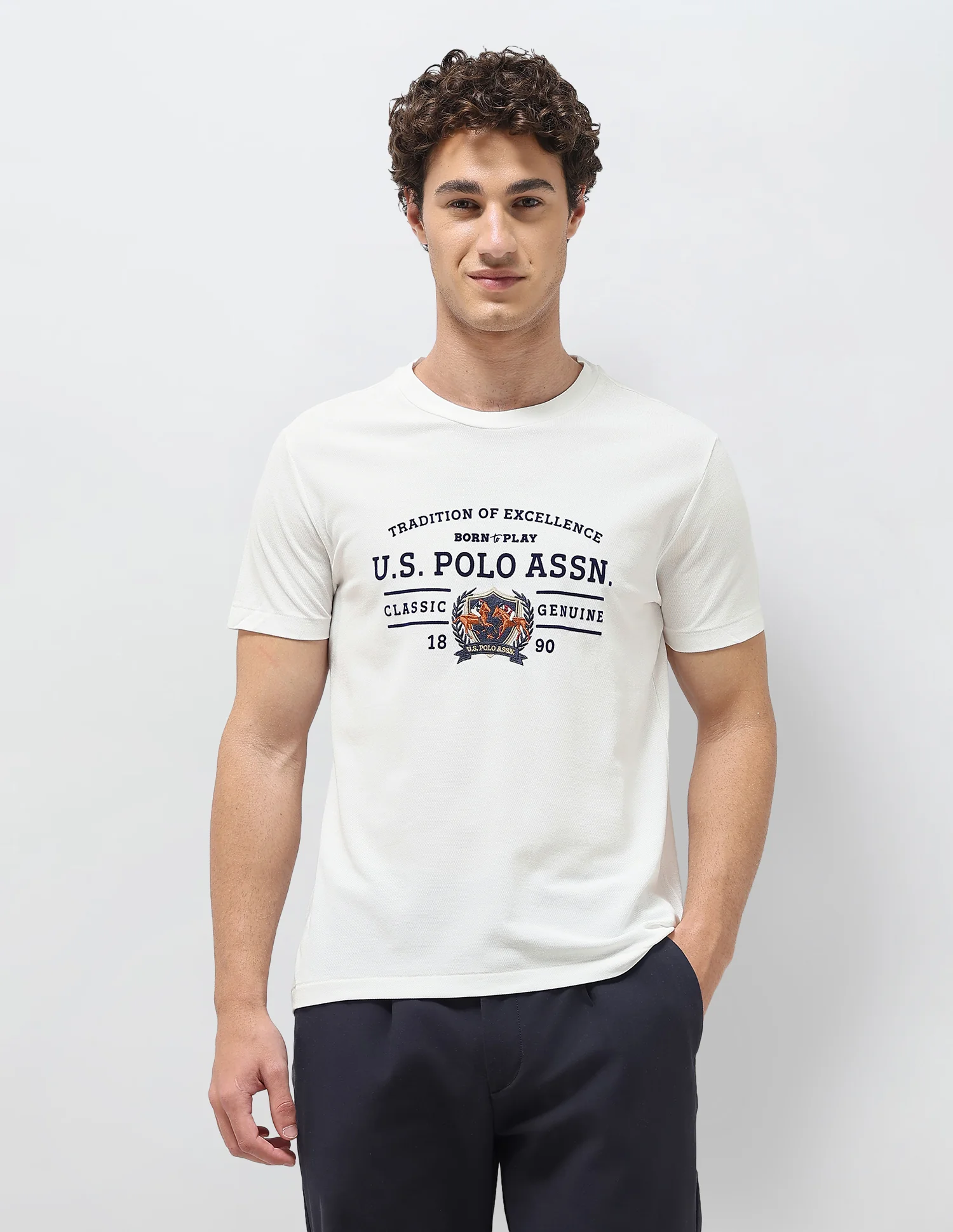 Graphic Brand Printed Slim Fit T-Shirt - Image 6