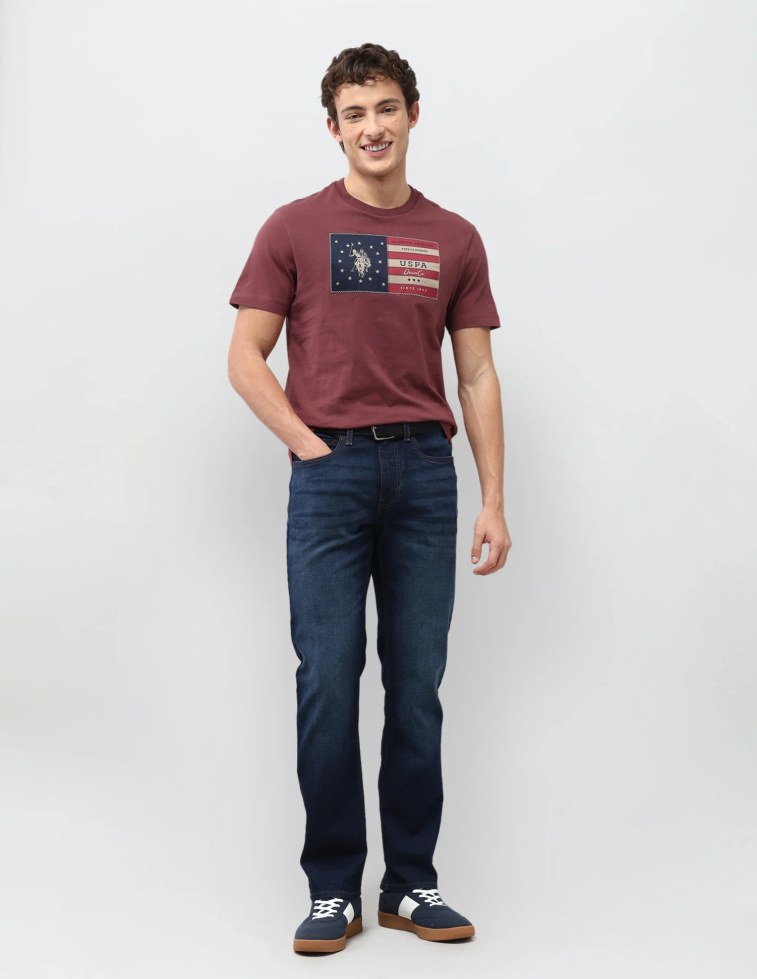 Graphic Brand Printed Slim Fit T-Shirt - Image 3