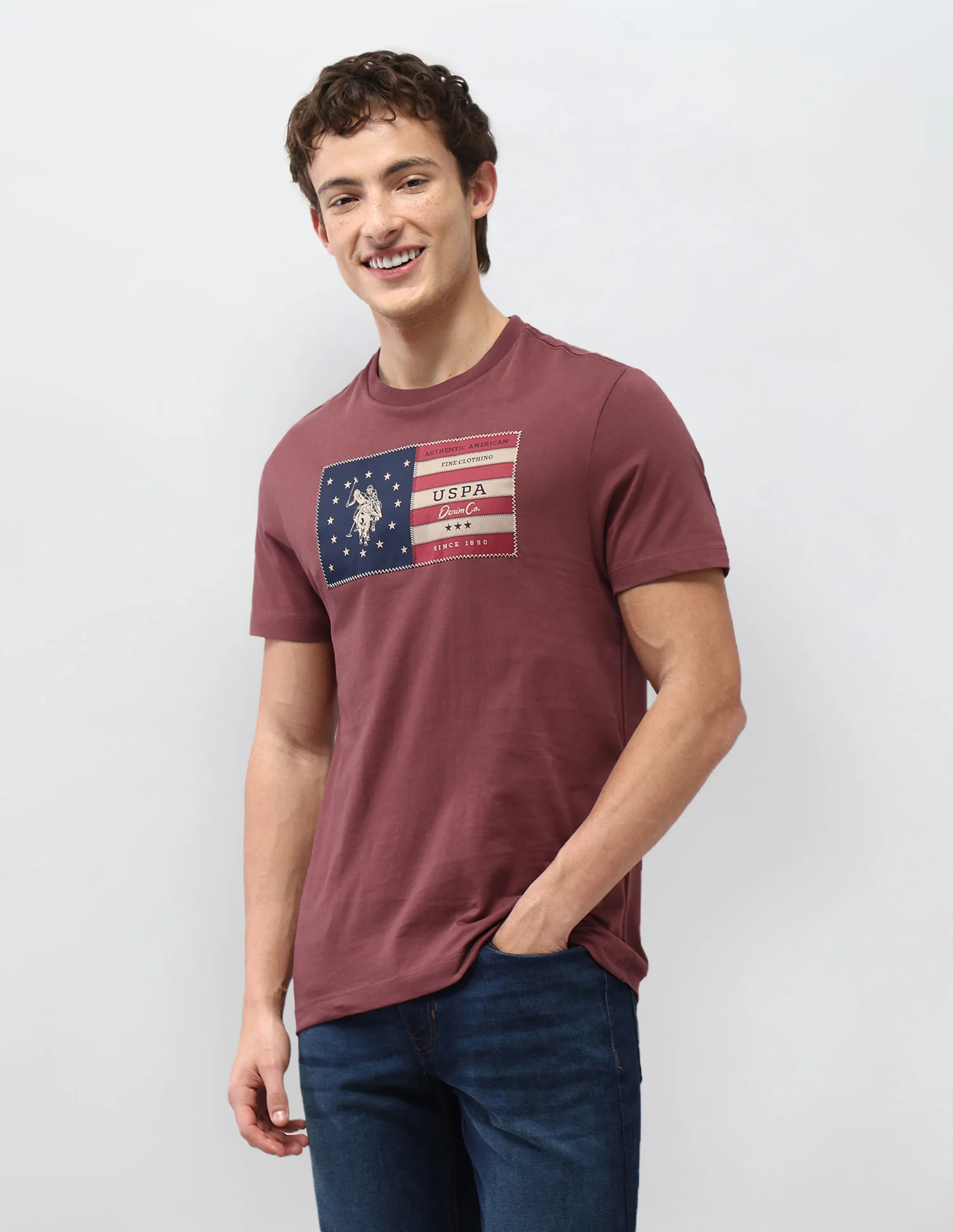 Graphic Brand Printed Slim Fit T-Shirt - Image 4