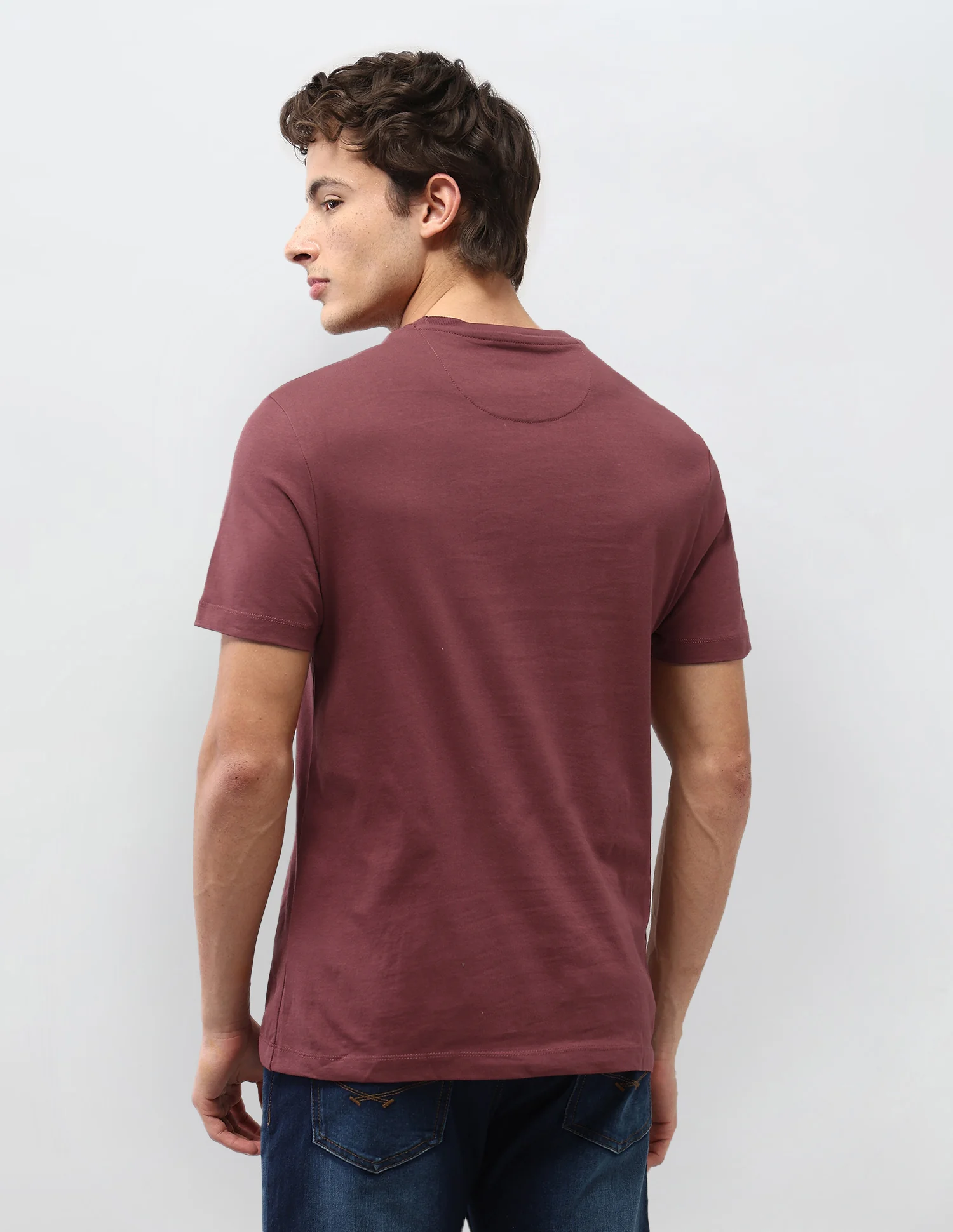 Graphic Brand Printed Slim Fit T-Shirt - Image 5