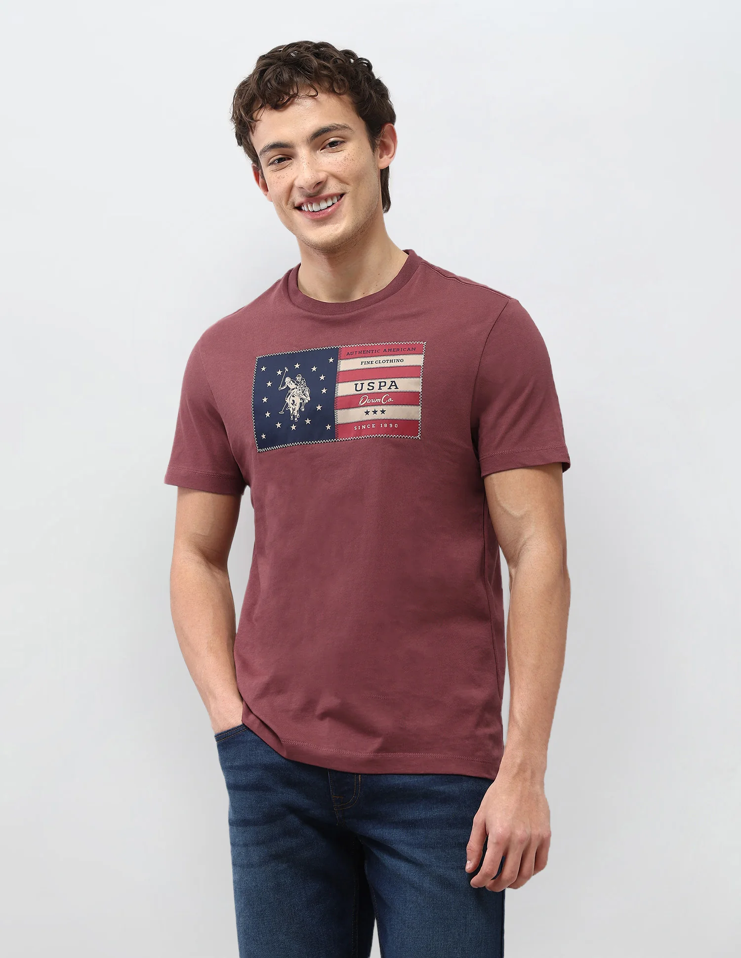 Graphic Brand Printed Slim Fit T-Shirt - Image 6