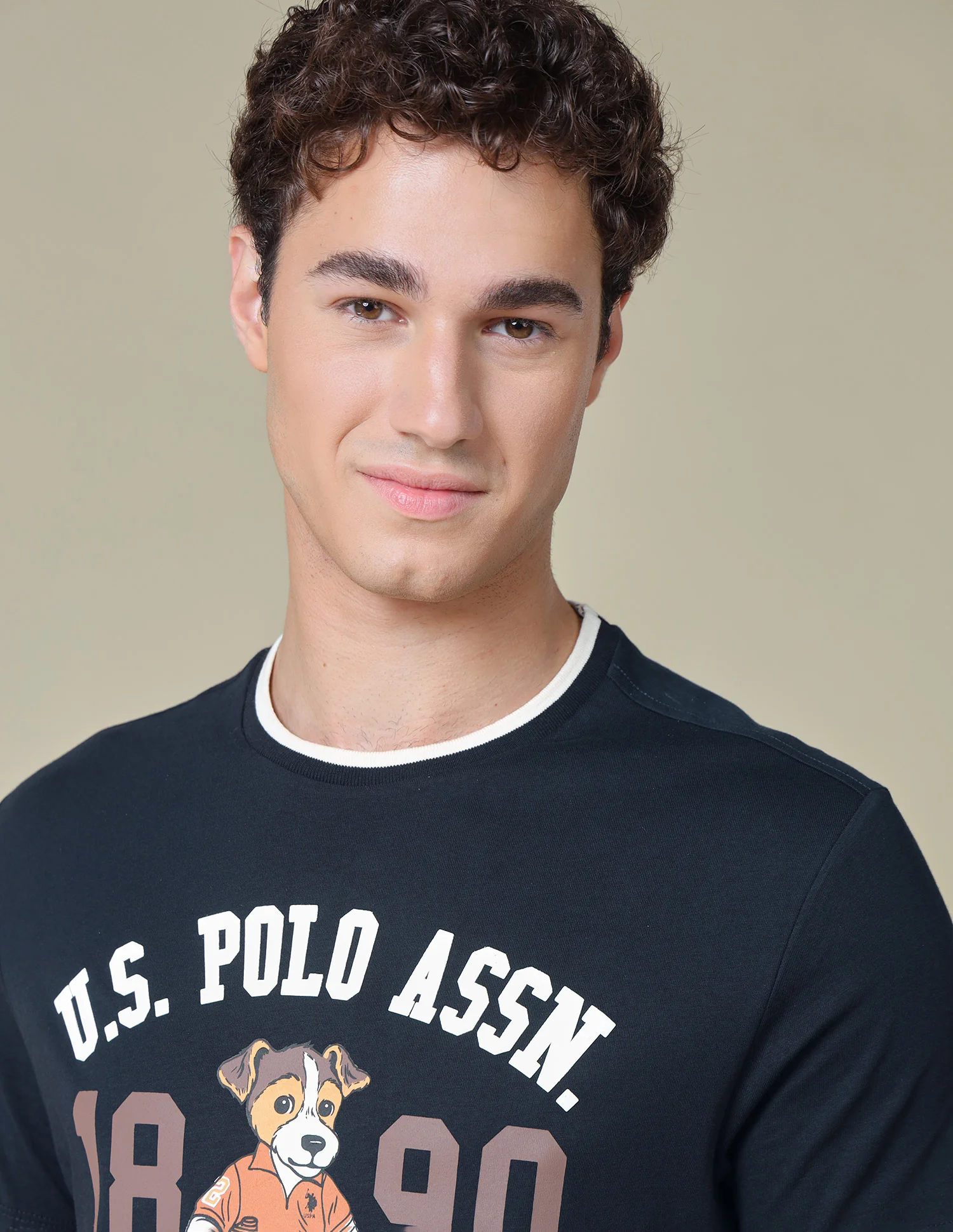 Graphic Brand Printed Slim Fit T-Shirt - Image 7