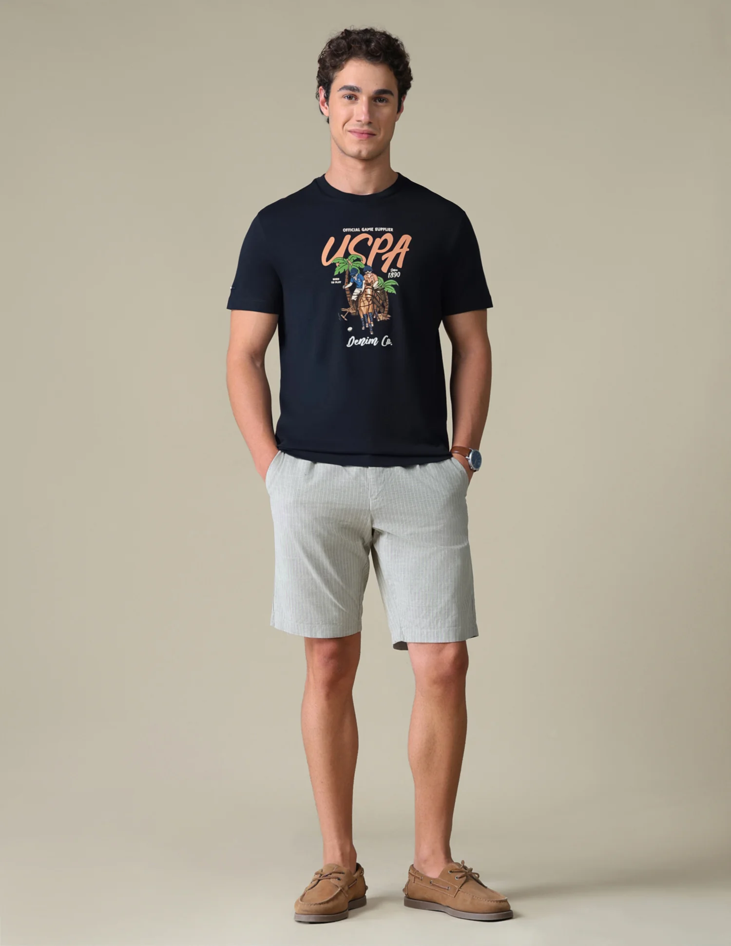 Graphic Brand Printed Slim Fit T-Shirt - Image 3
