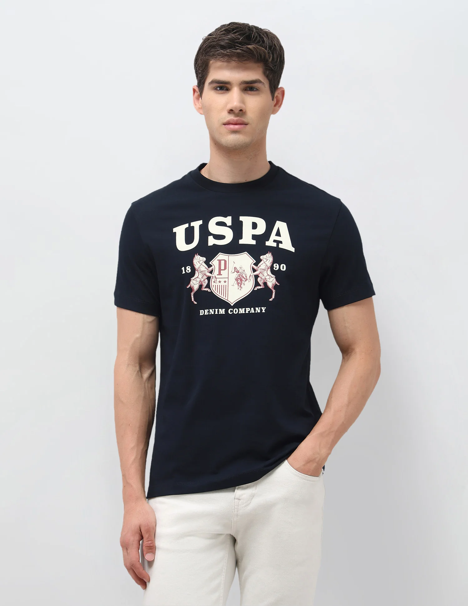 Graphic Brand Printed Slim Fit T-Shirt - Image 6
