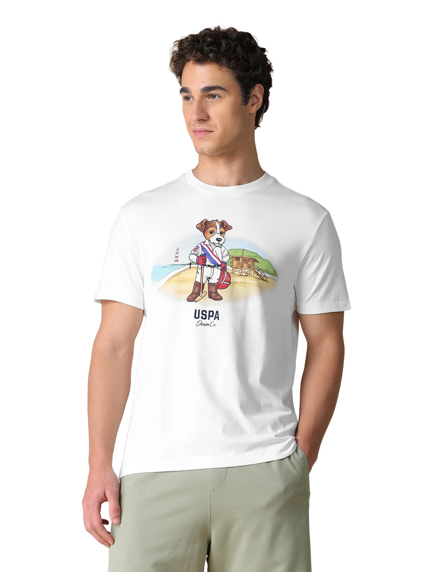 Graphic Brand Printed Slim Fit T-Shirt - Image 10