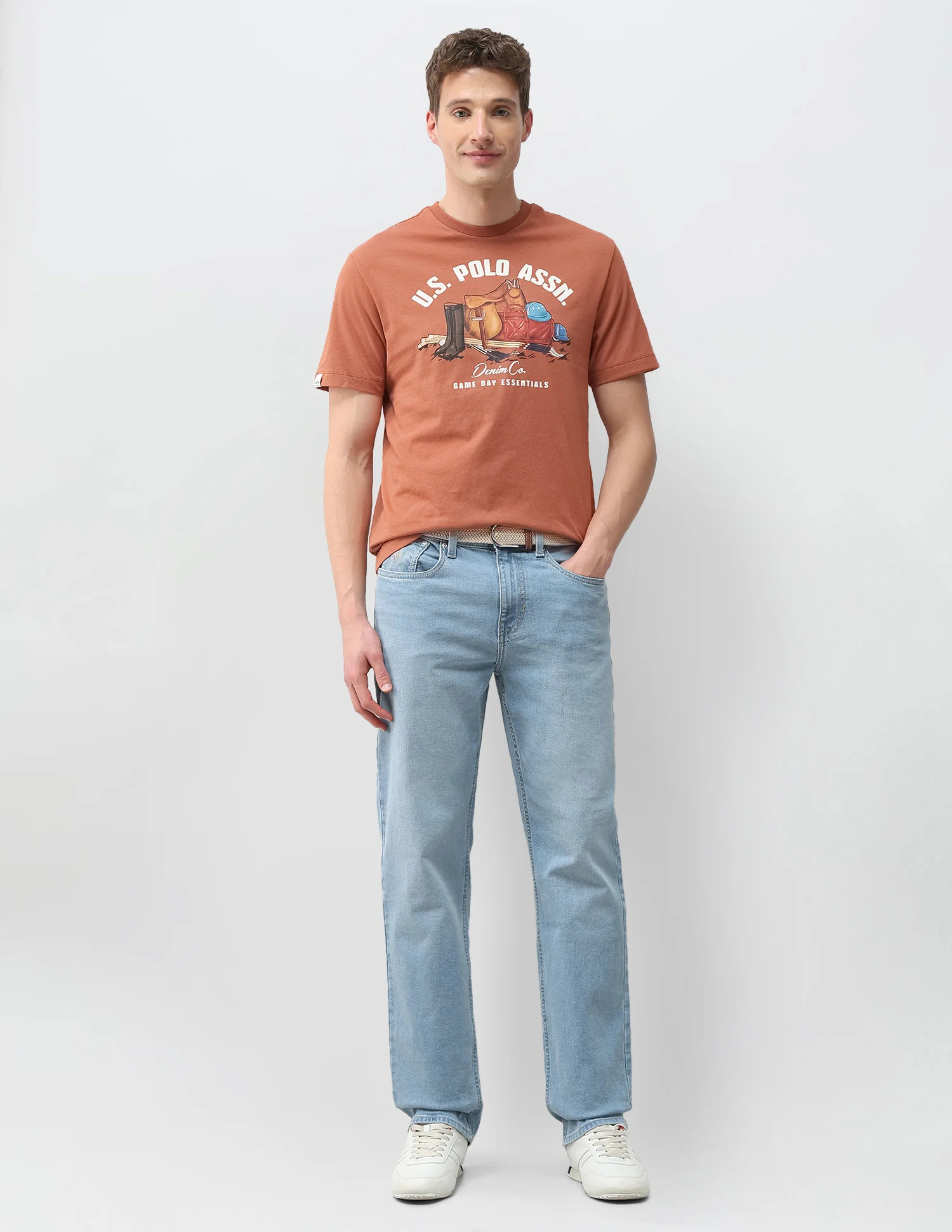 Graphic Brand Printed Slim Fit T-Shirt - Image 3