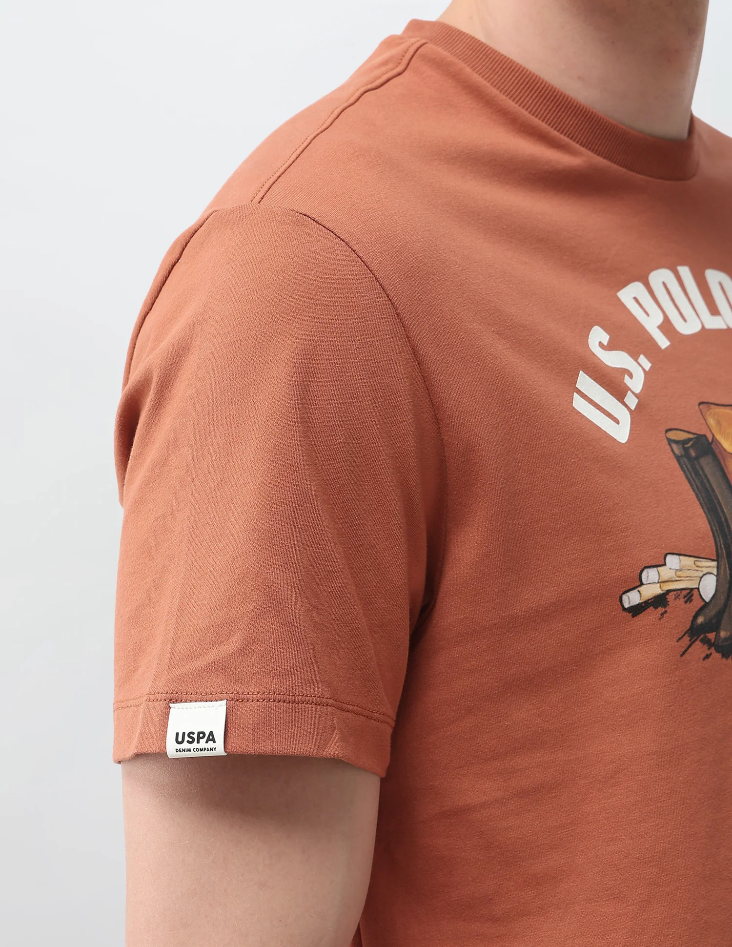 Graphic Brand Printed Slim Fit T-Shirt - Image 8