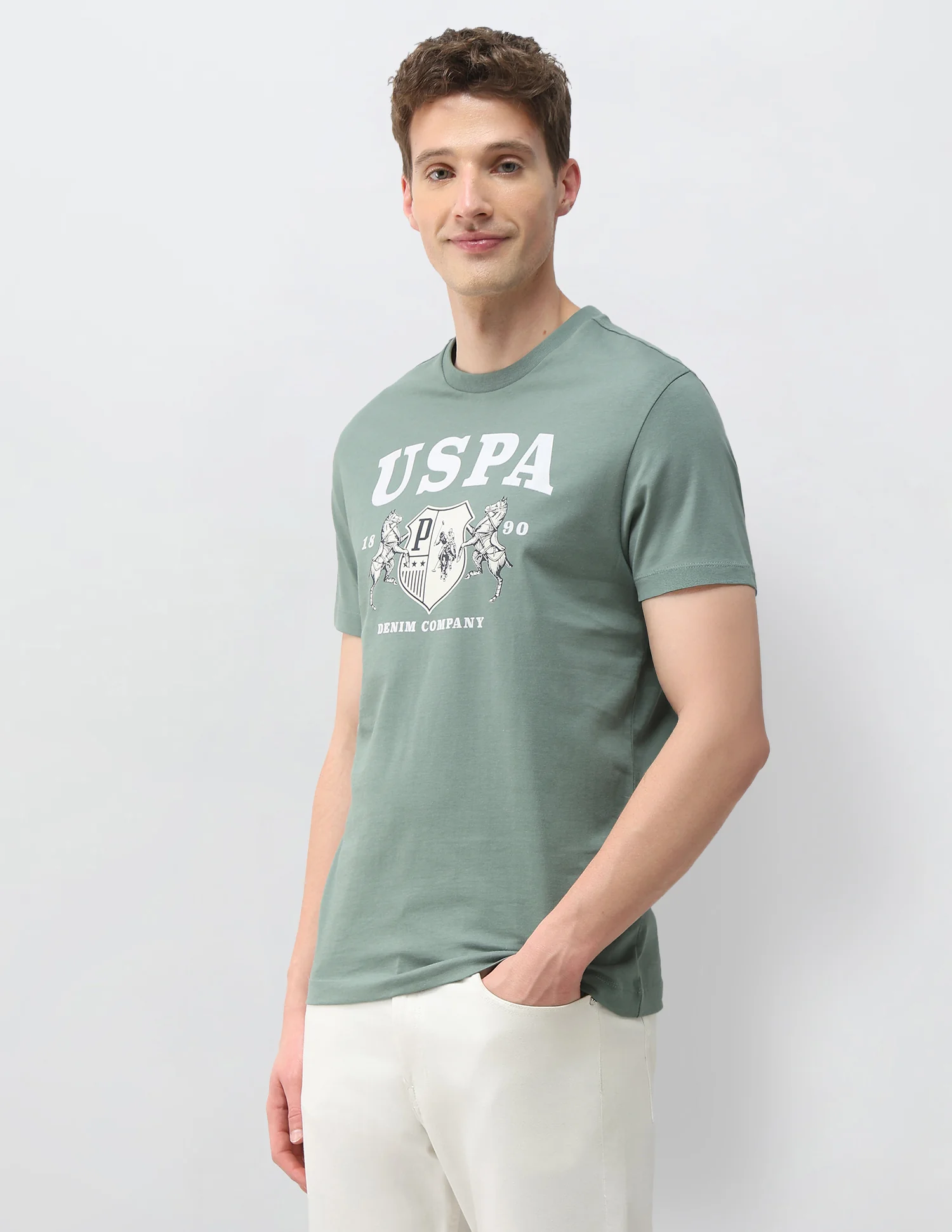 Graphic Brand Printed Slim Fit T-Shirt - Image 4