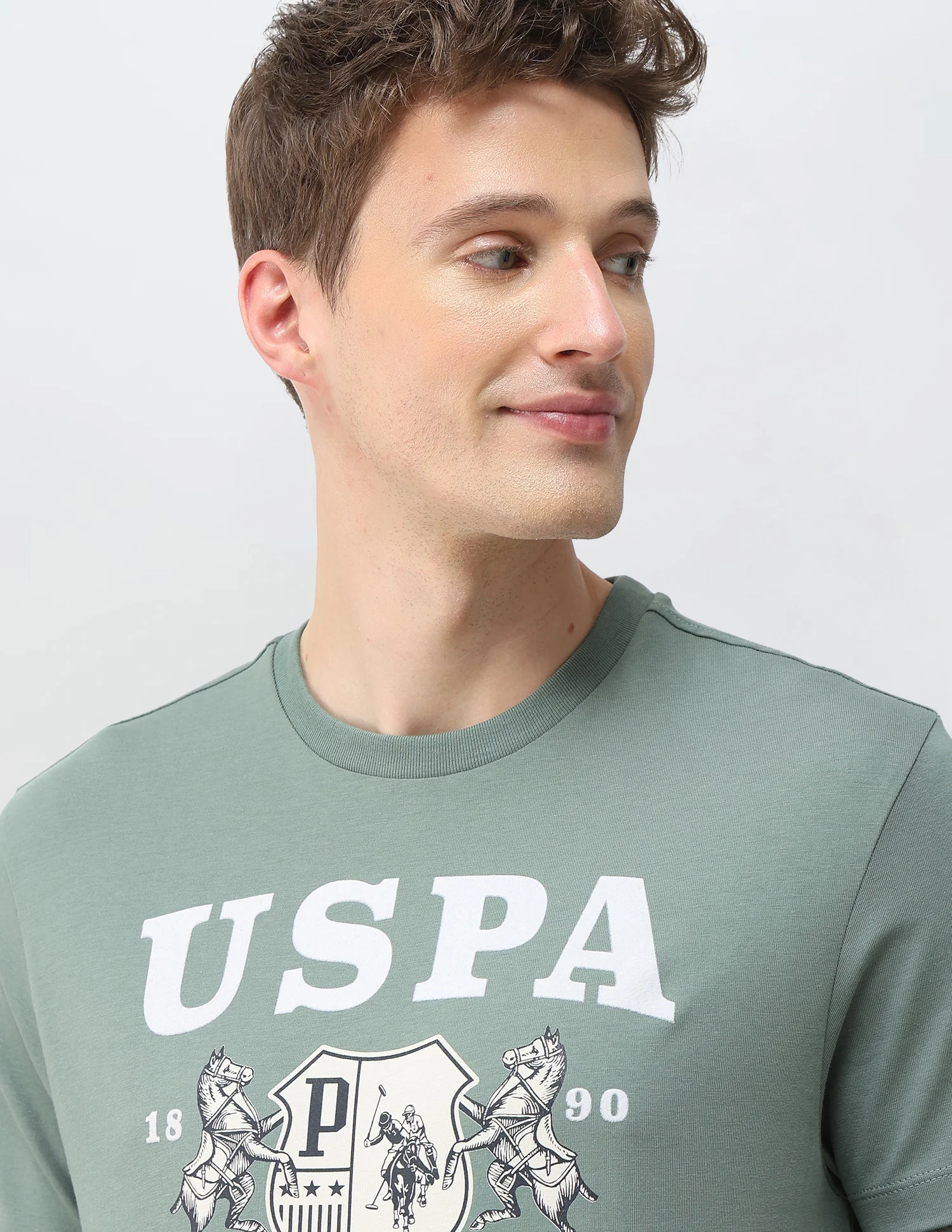 Graphic Brand Printed Slim Fit T-Shirt - Image 7