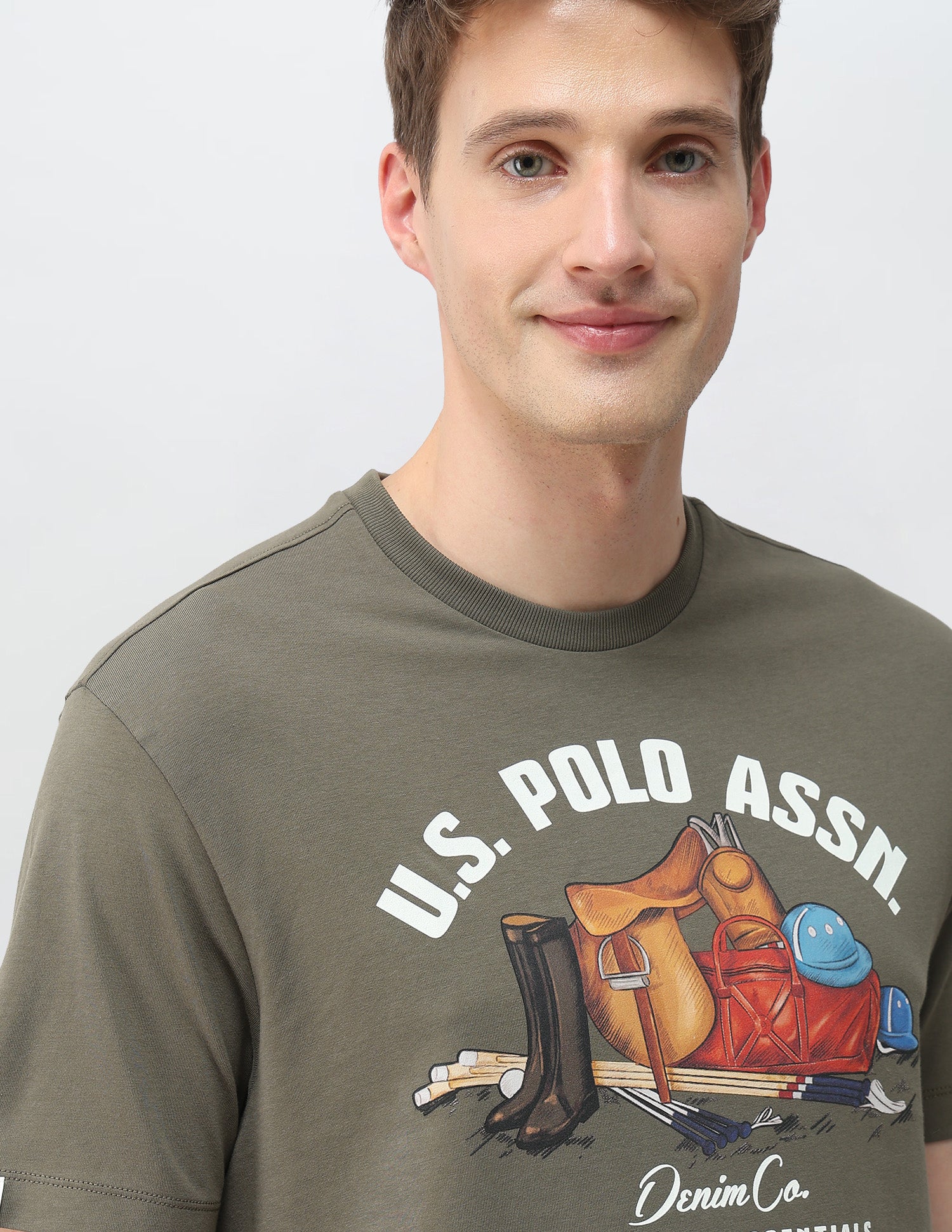 Graphic Brand Printed Slim Fit T-Shirt - Image 7