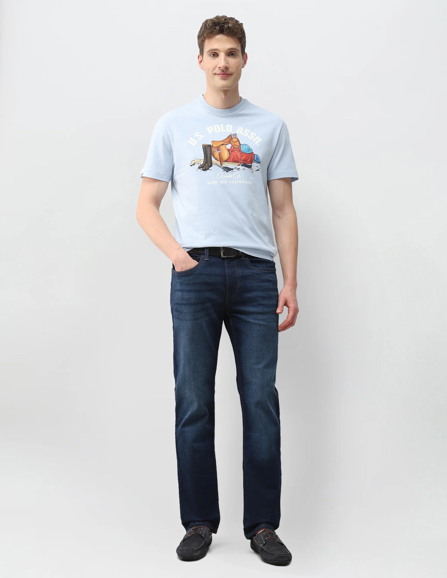 Graphic Brand Printed Slim Fit T-Shirt - Image 3