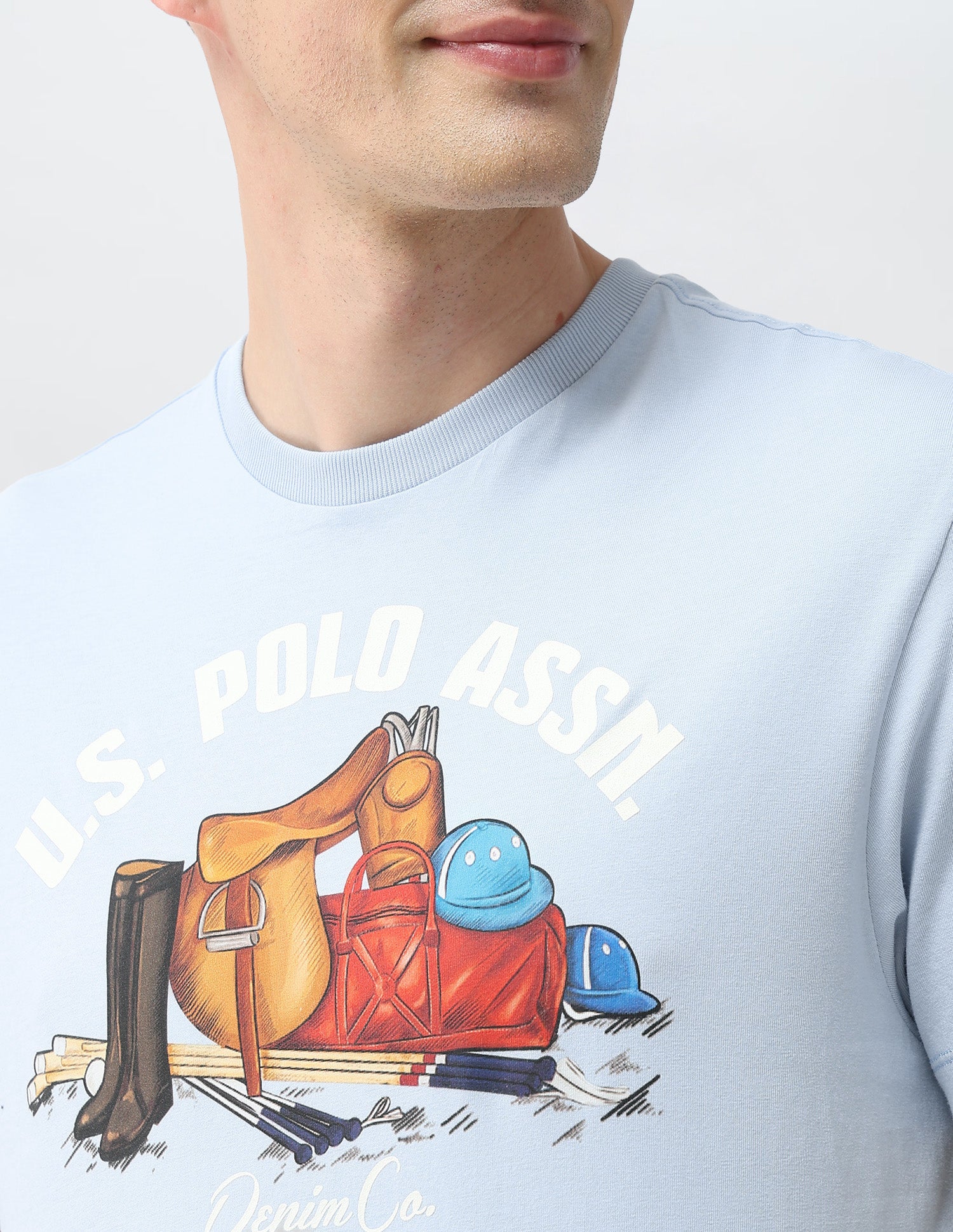 Graphic Brand Printed Slim Fit T-Shirt - Image 7
