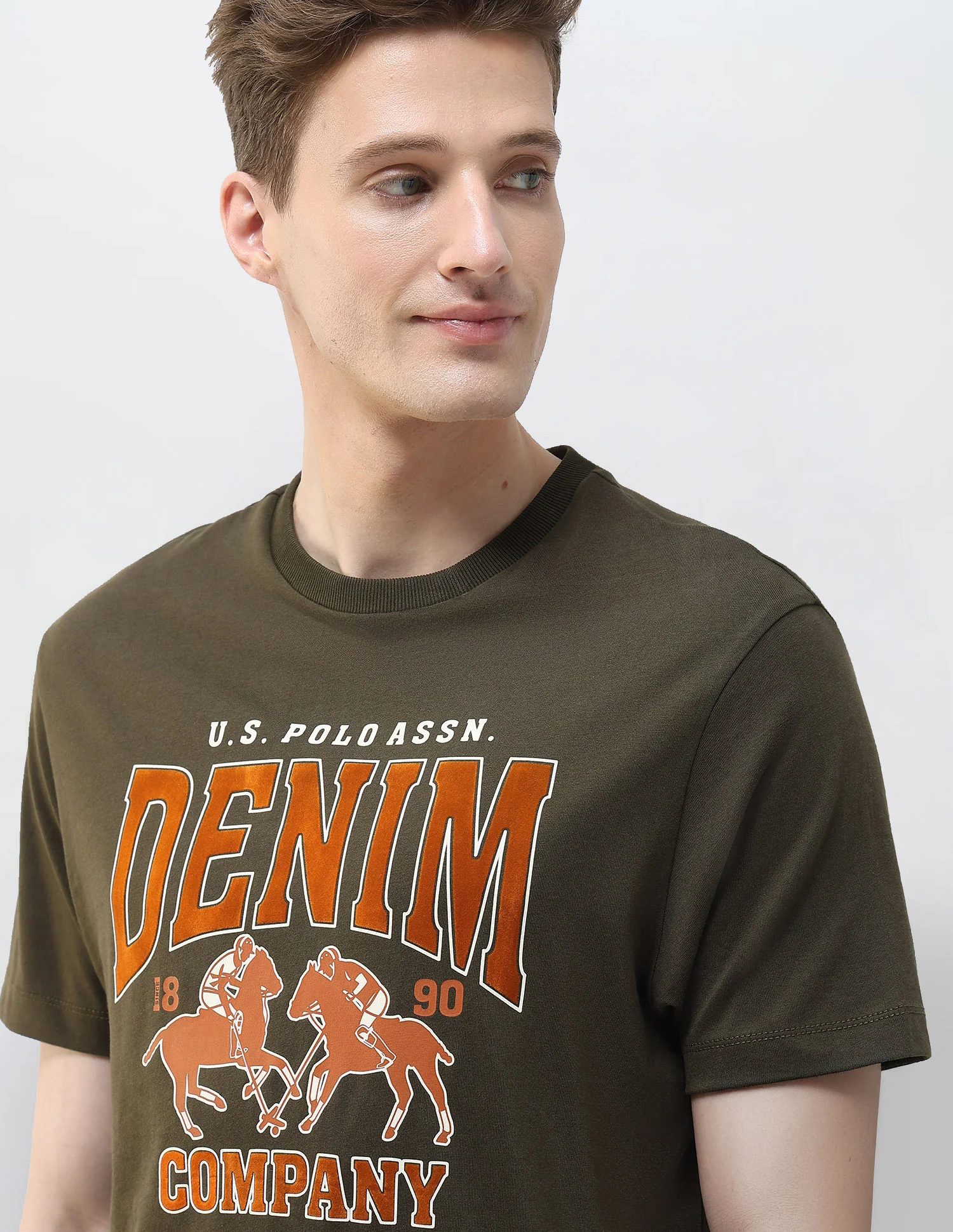 Graphic Brand Printed Summer House T-Shirt - Image 7