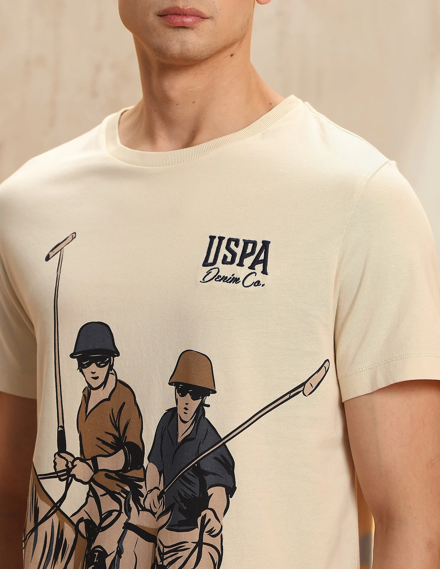 Graphic Printed Legend Of Horseshoe T-Shirt - Image 7