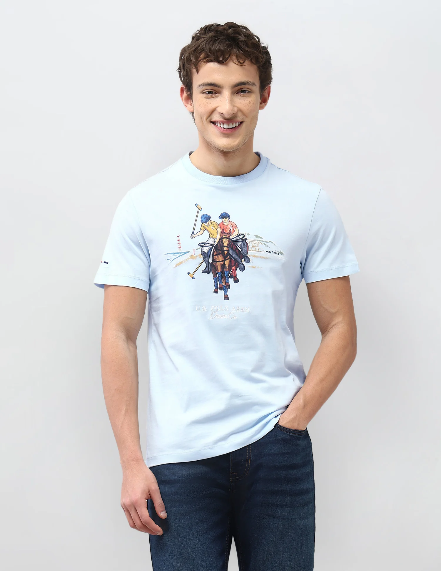 Graphic Printed Motel On The Coast T-Shirt - Image 6