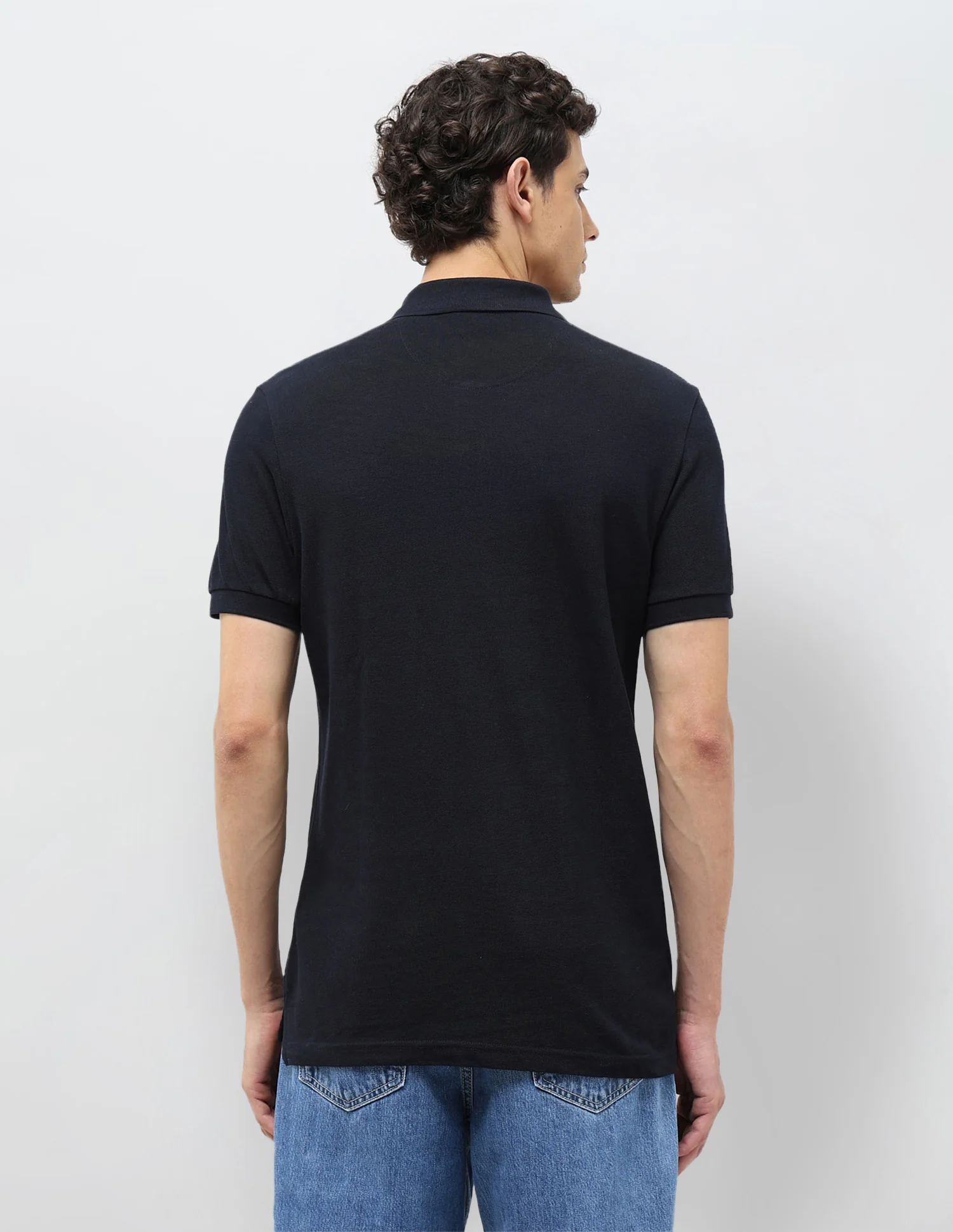 Graphic Printed Muscle Fit Polo shirt - Image 5