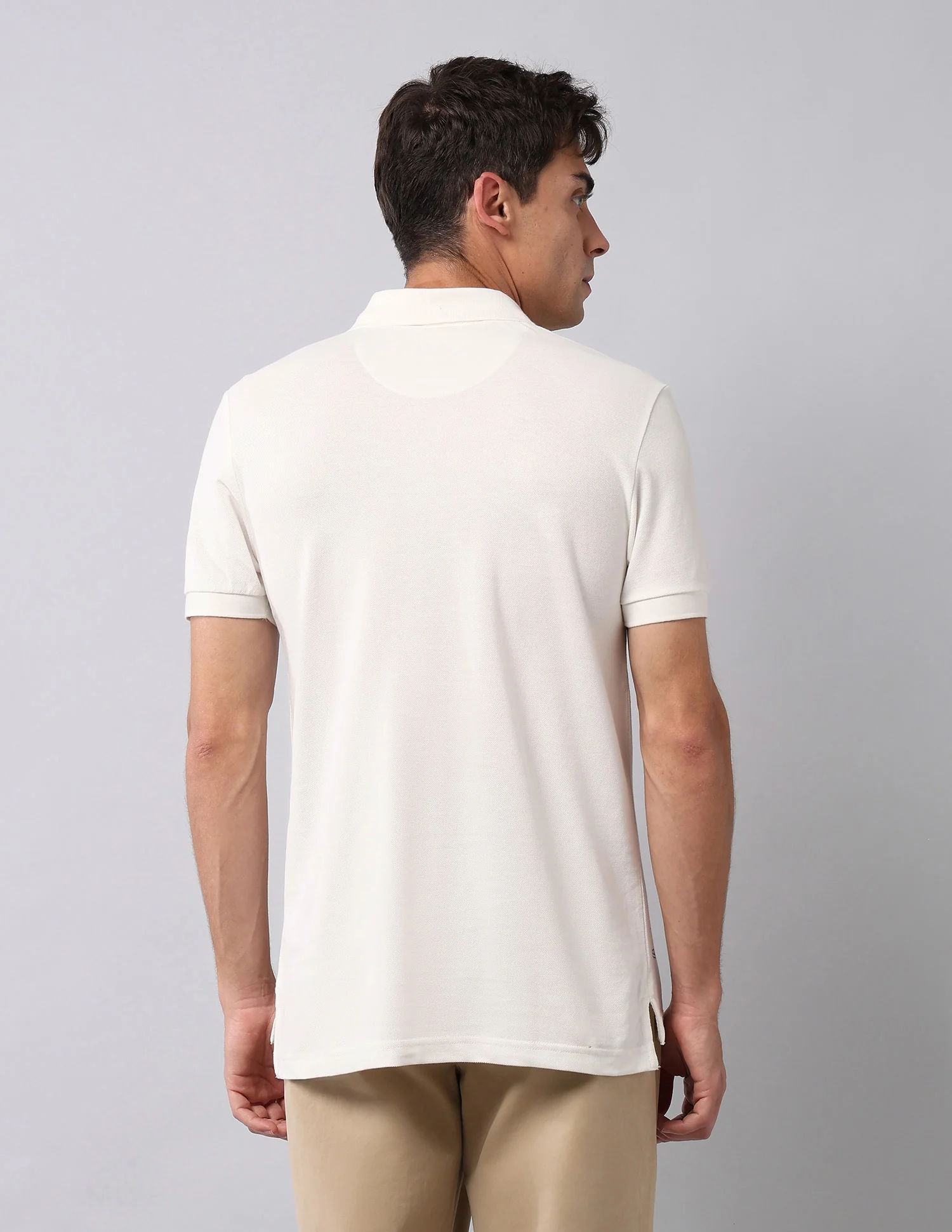 Graphic Printed Muscle Fit Polo Shirt - Image 5