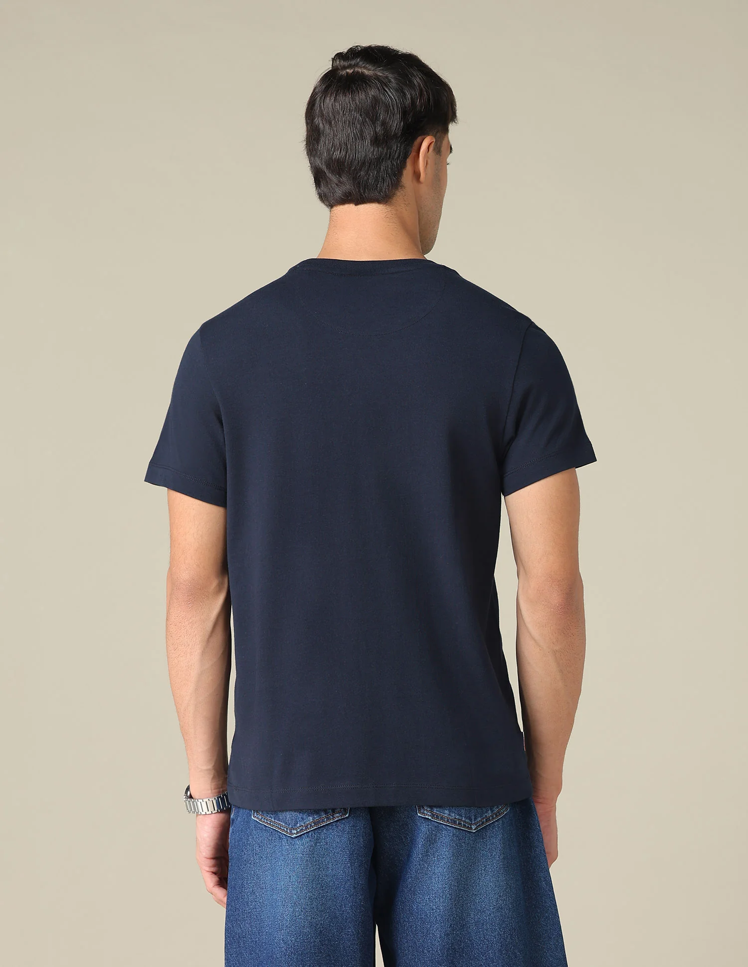 Graphic Printed Muscle Fit T-Shirt - Image 5