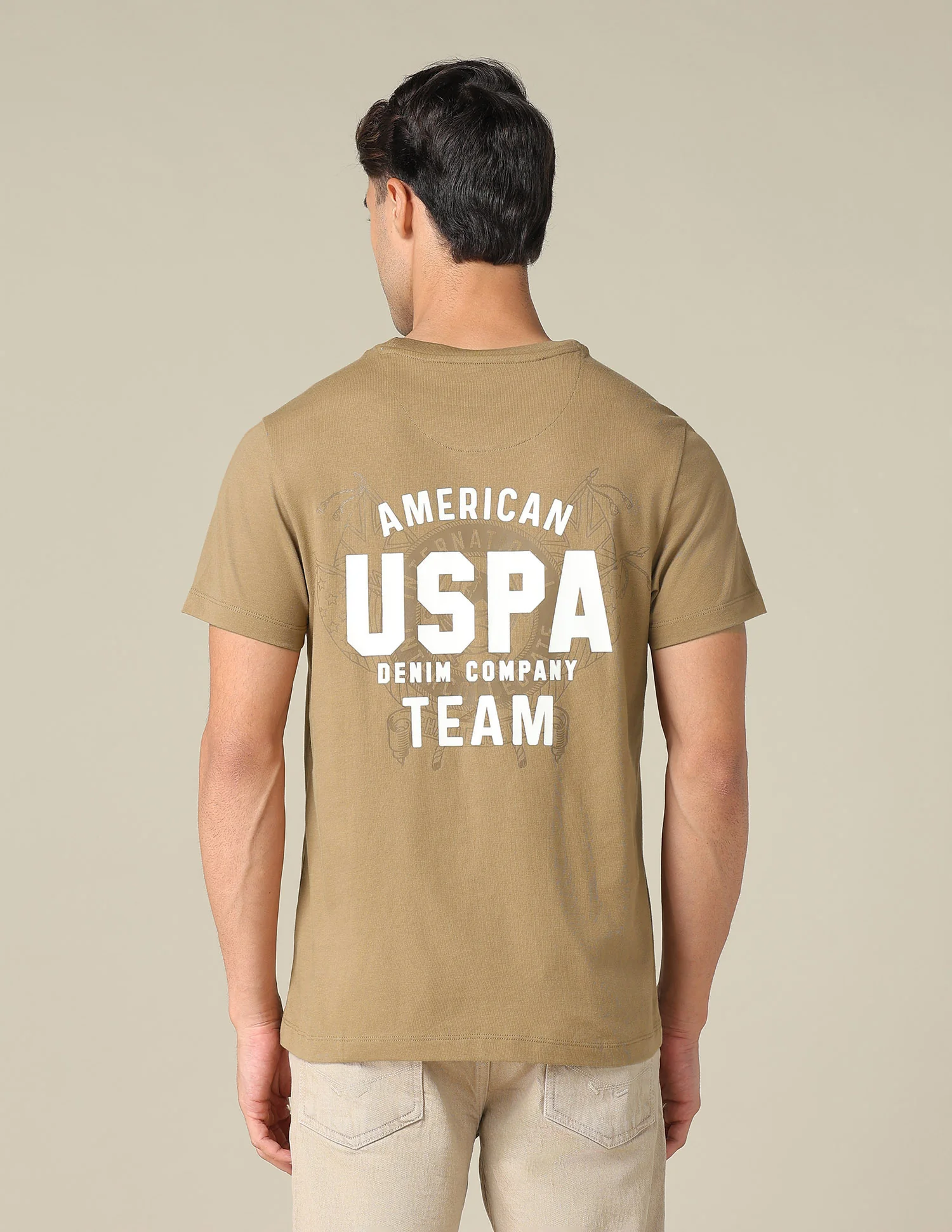 Graphic Printed Muscle Fit T-Shirt - Image 5