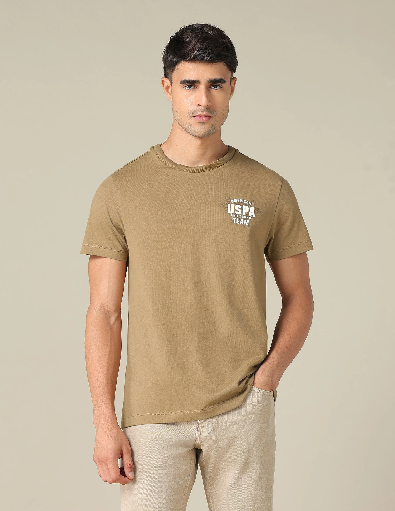 Graphic Printed Muscle Fit T-Shirt - Image 6